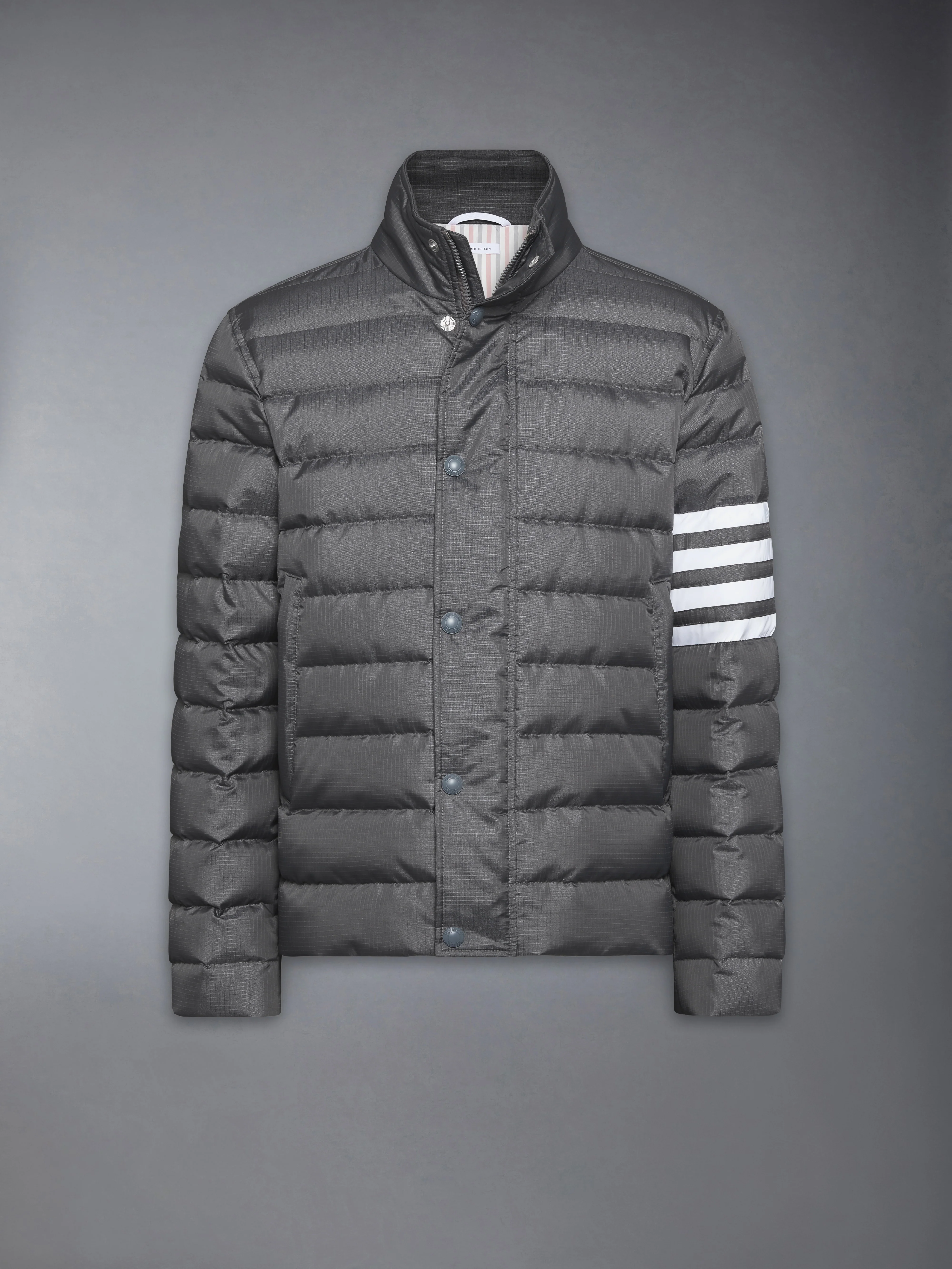 SHINY RIPSTOP LIGHTWEIGHT DOWN FILLED 4-BAR JACKET - Image 6