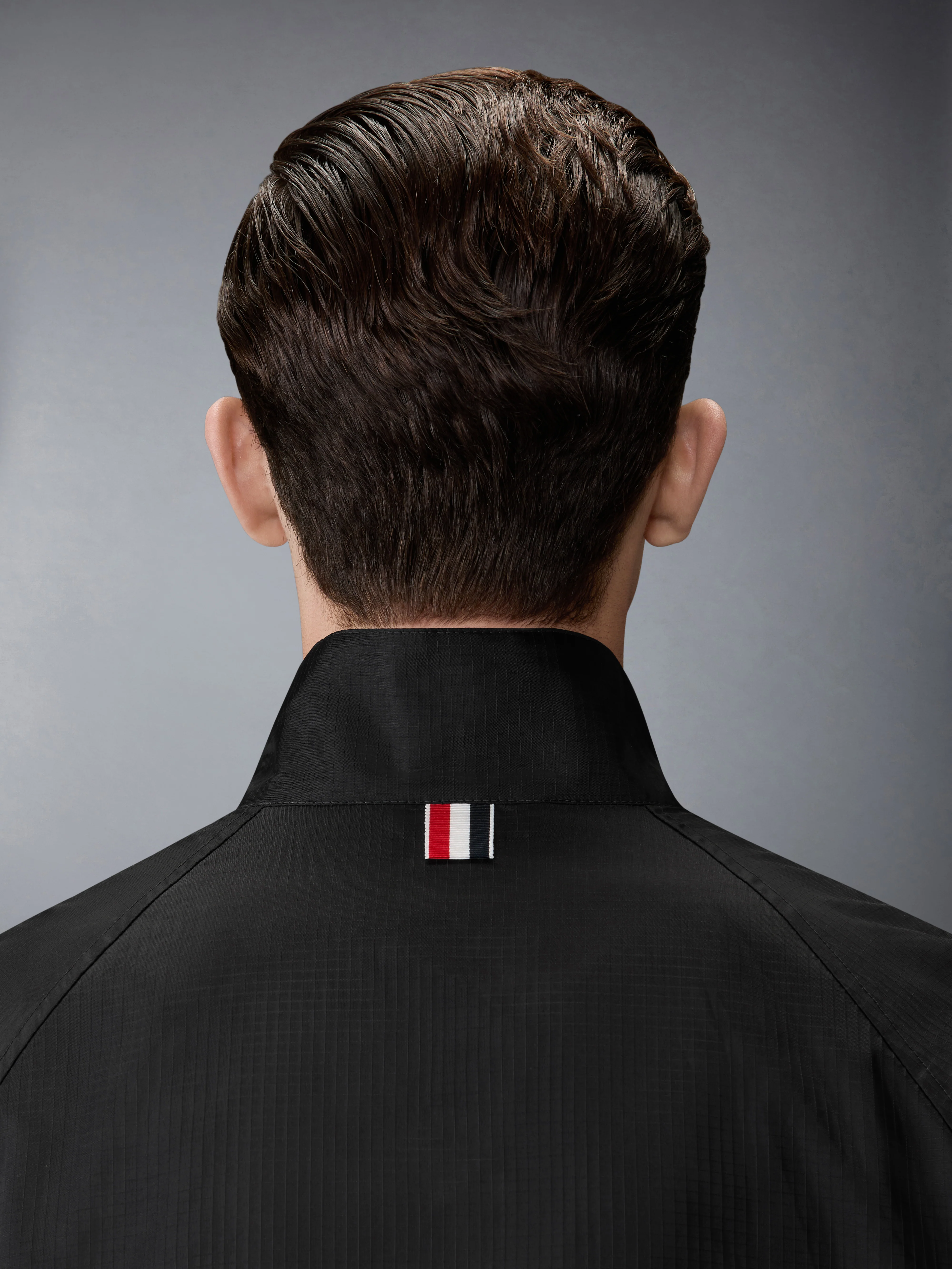 SHINY RIPSTOP RAGLAN 4-BAR TRACK JACKET - Image 4