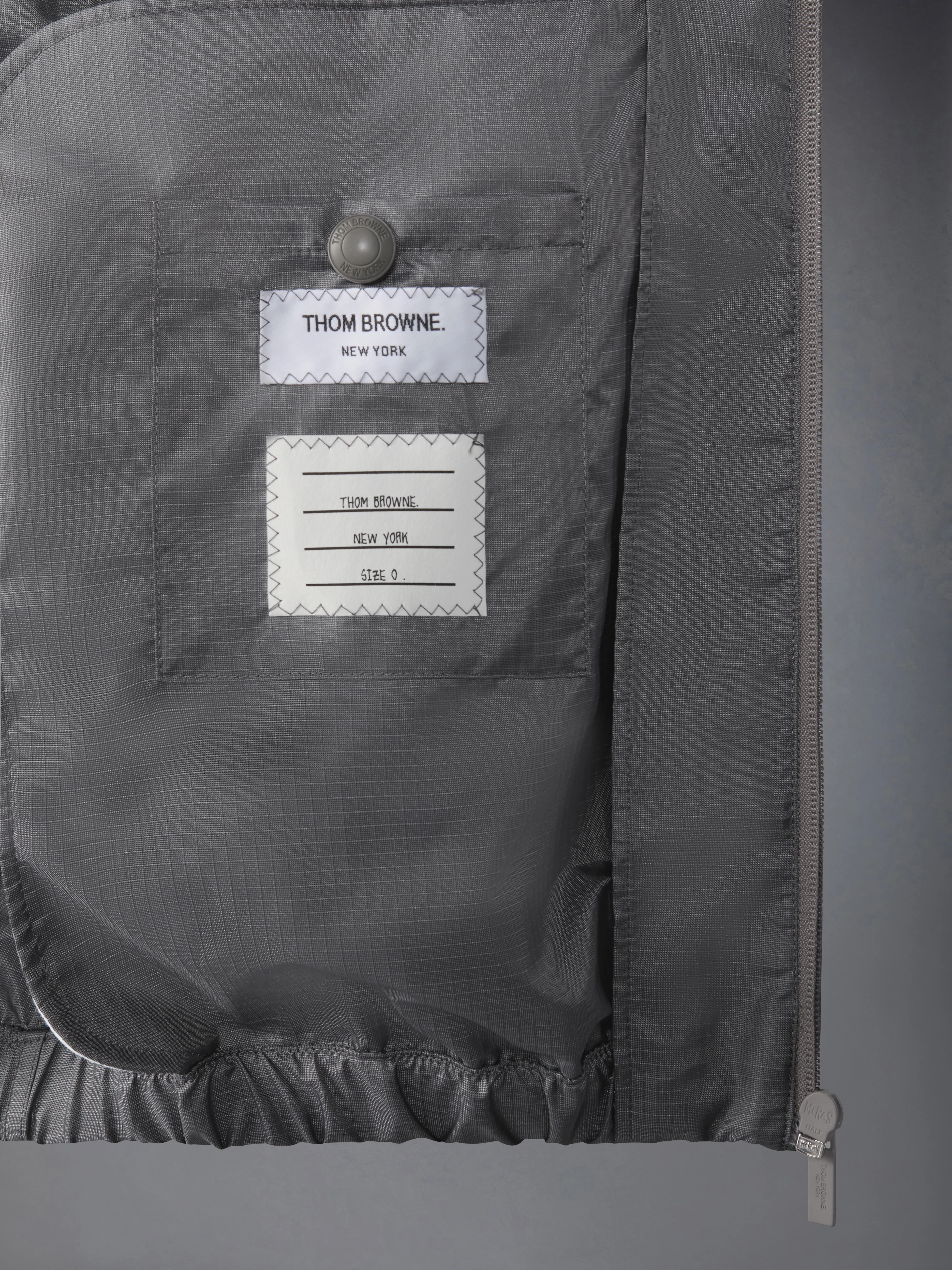 SHINY RIPSTOP RAGLAN 4-BAR TRACK JACKET - Image 5