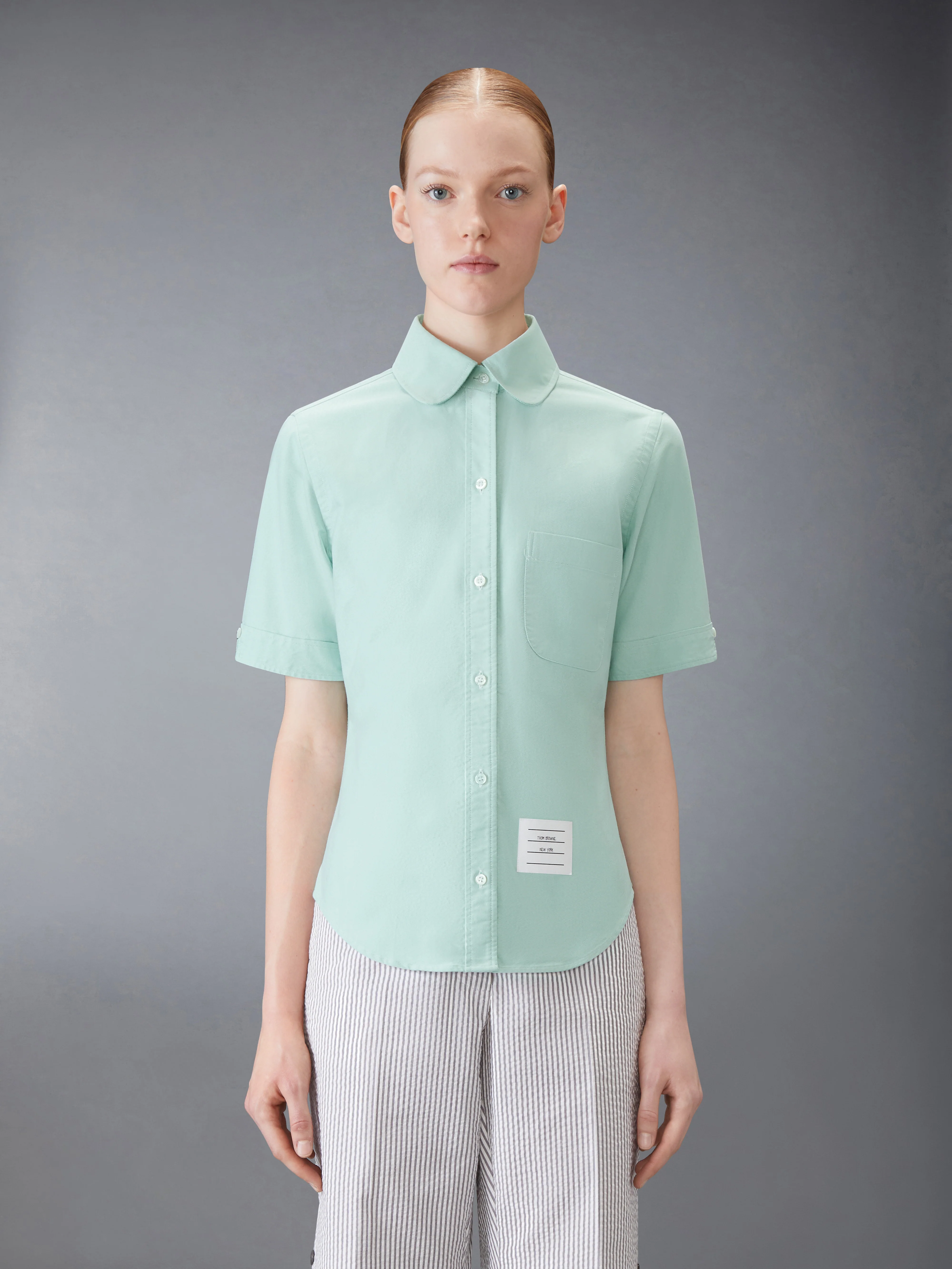 SHORT SLEEVE OXFORD SHIRT - Image 2