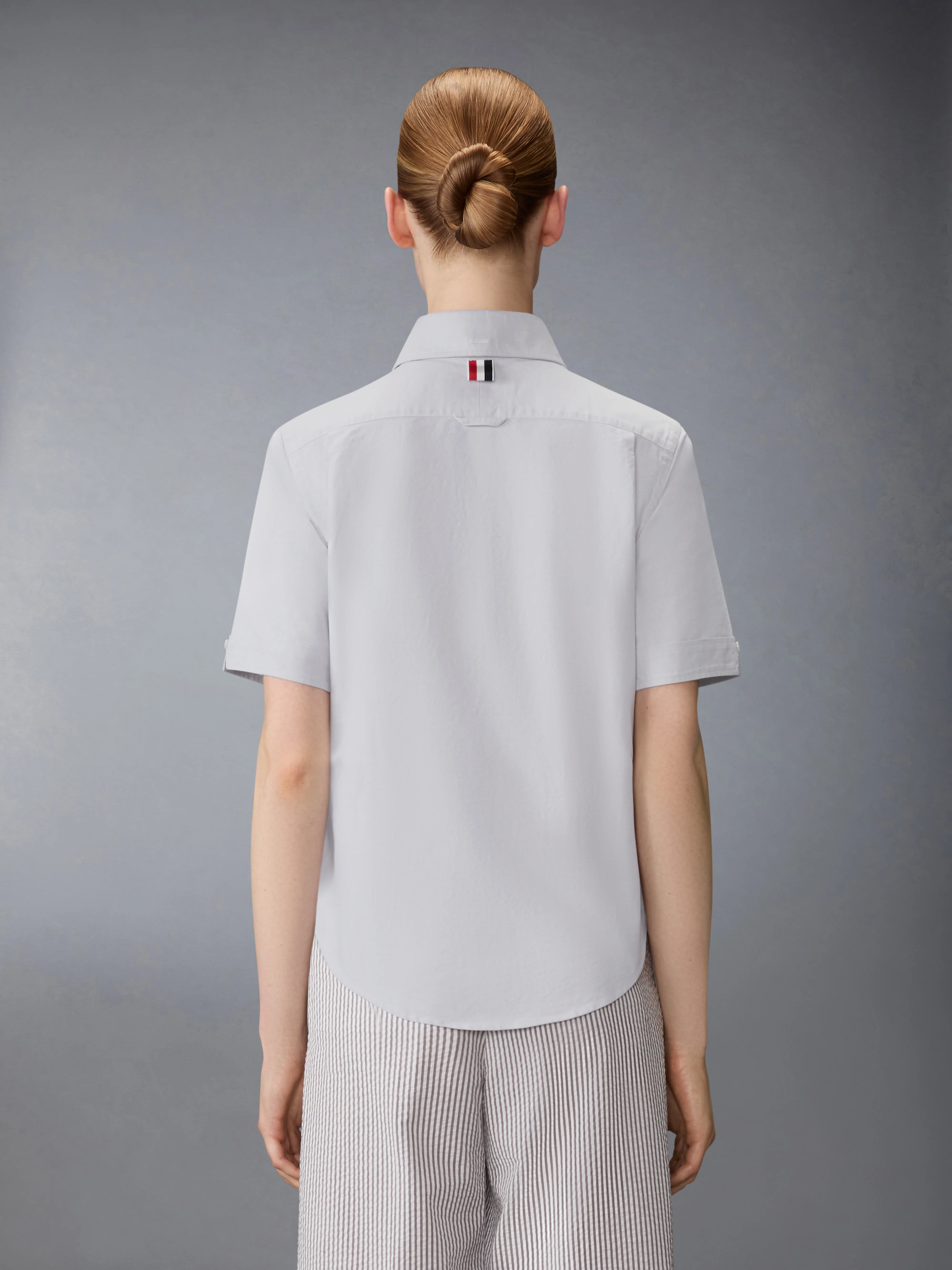 SHORT SLEEVE OXFORD SHIRT - Image 3