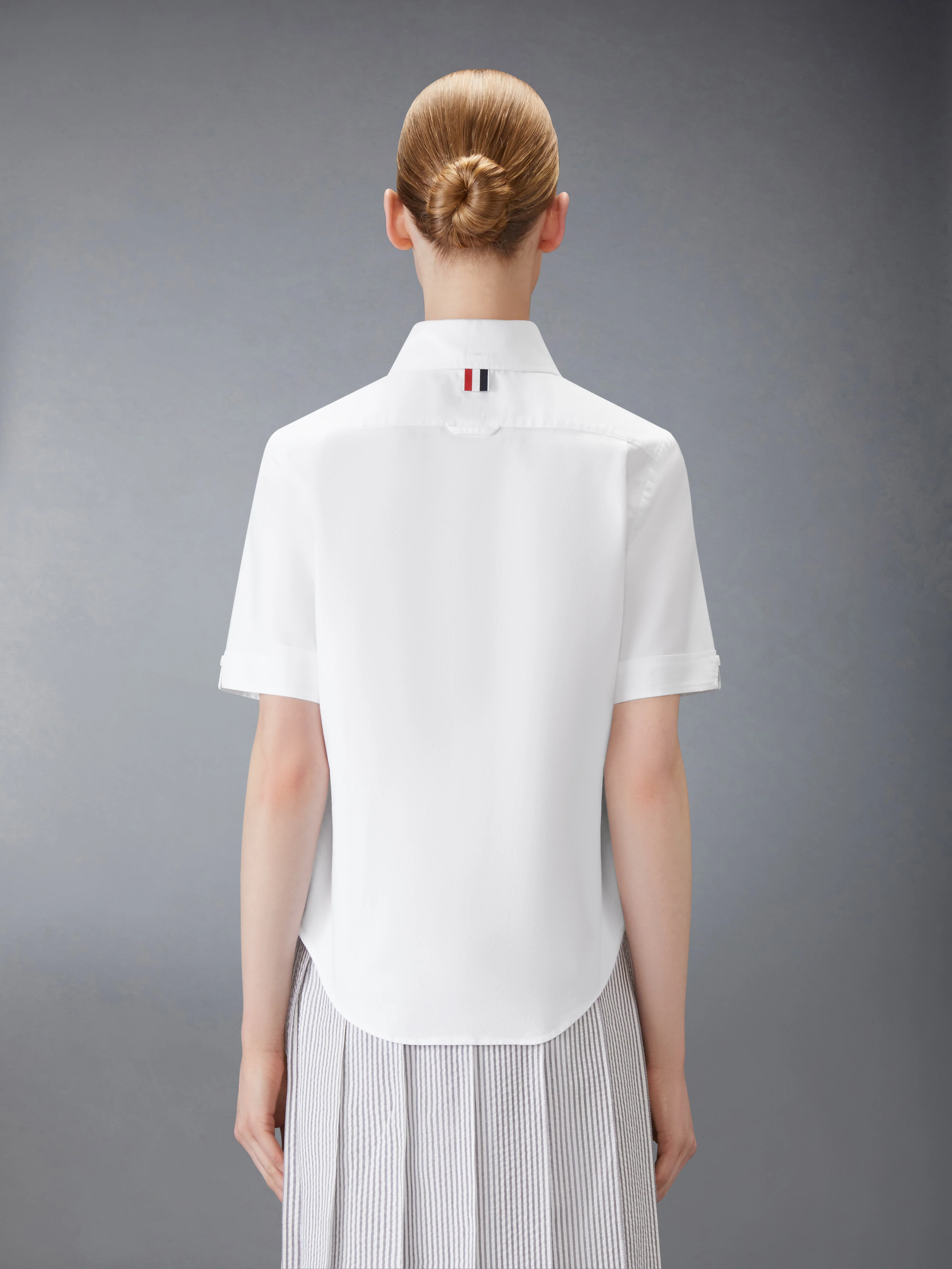 SHORT SLEEVE OXFORD SHIRT - Image 3