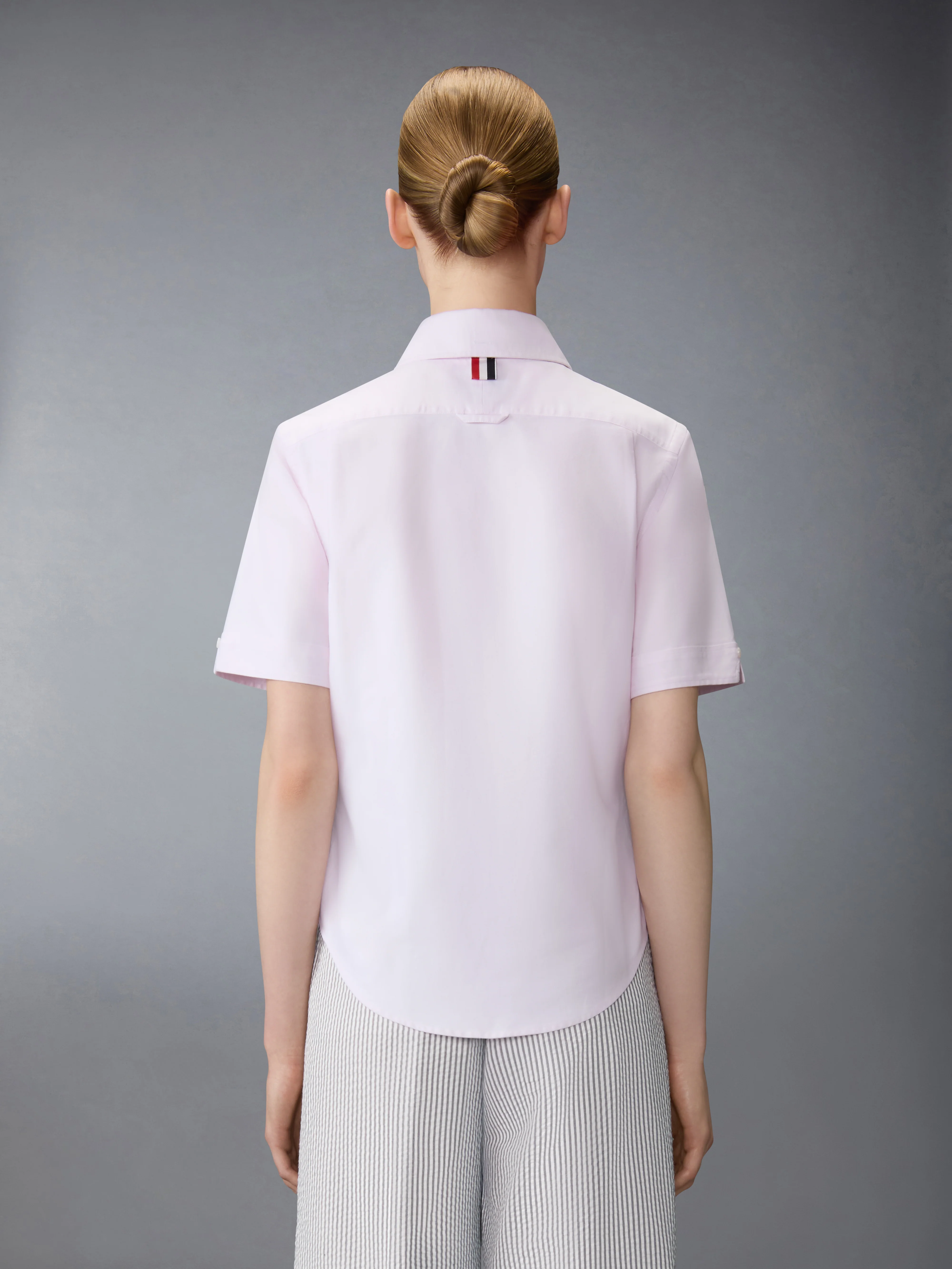 SHORT SLEEVE OXFORD SHIRT - Image 3