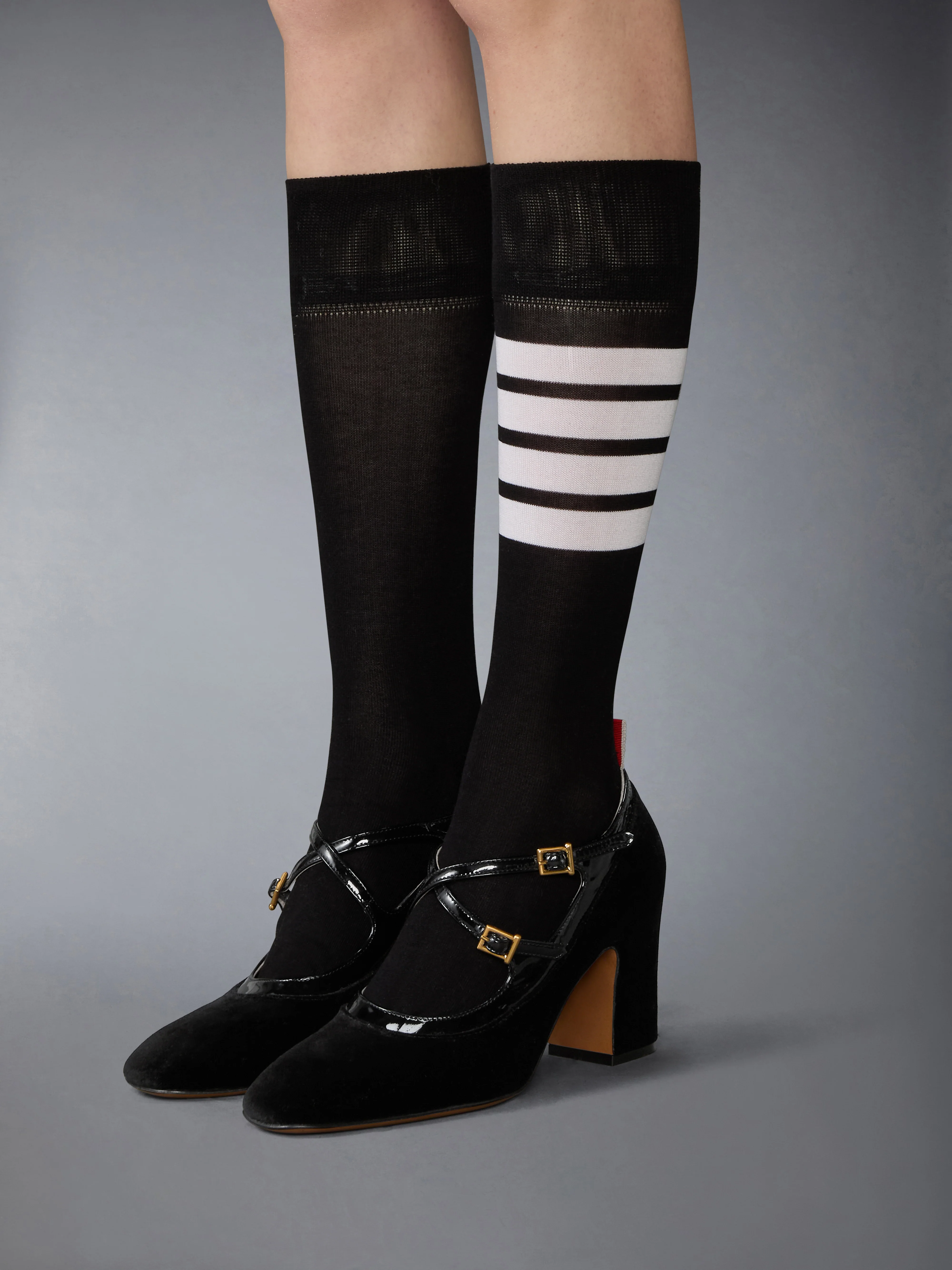 SOFT PATENT CRISS CROSS THOM JOHN HEEL 75MM - Image 4