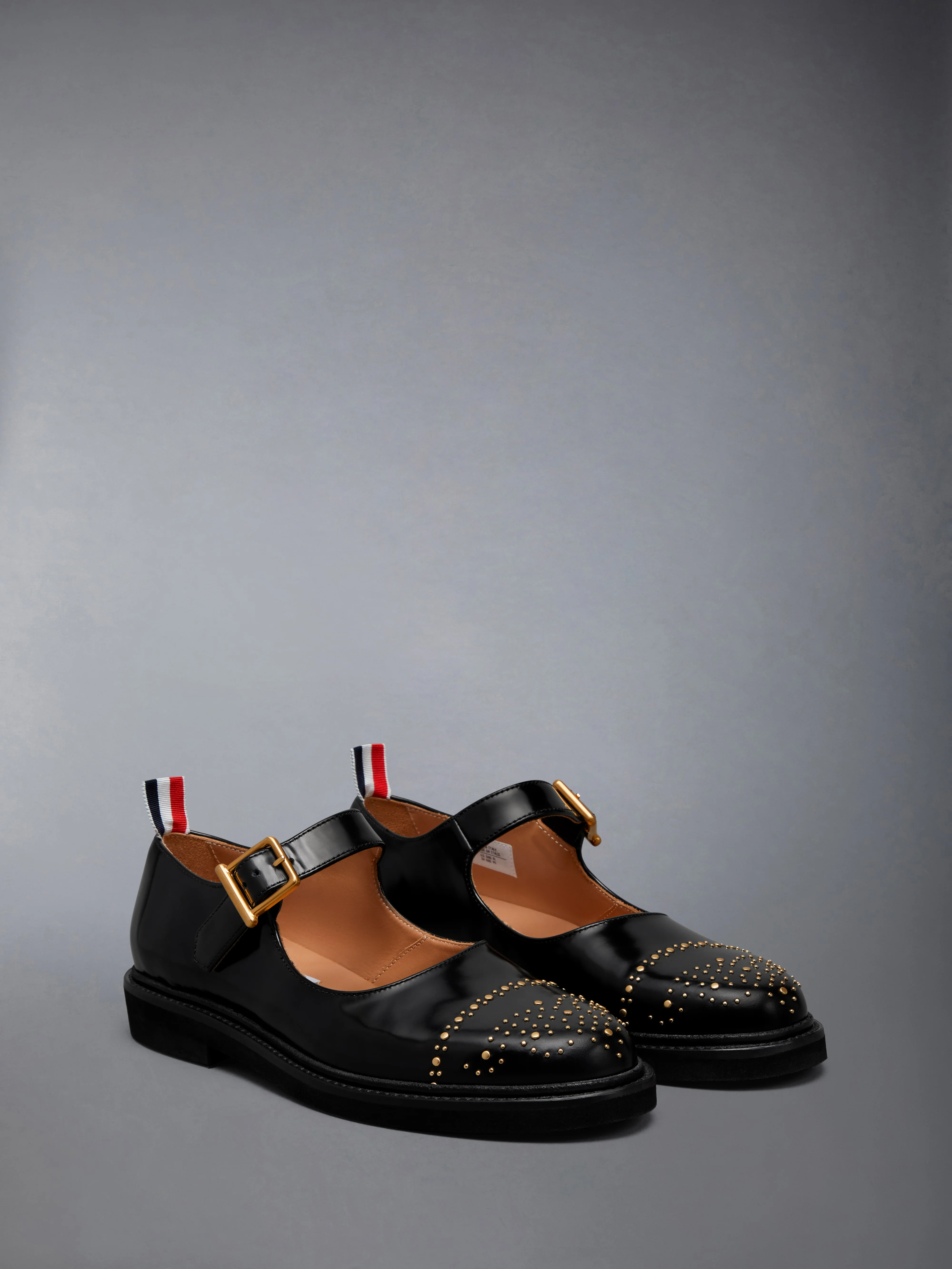 SOFT SPAZZOLATO LEATHER STUD THOM JOHN - Image 2