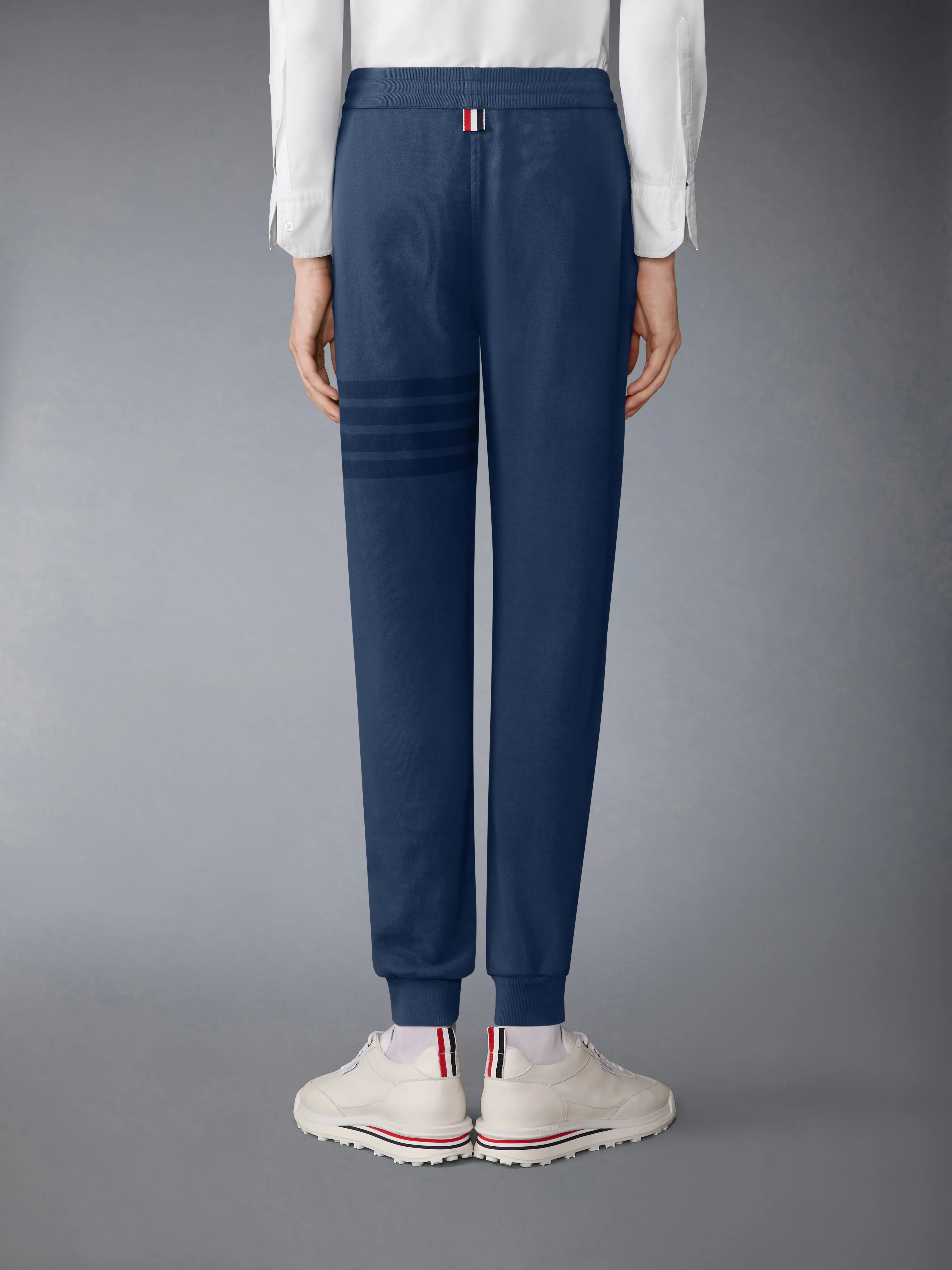 SOLID LOOPBACK OVERDYED 4-BAR SWEATPANTS - Image 2