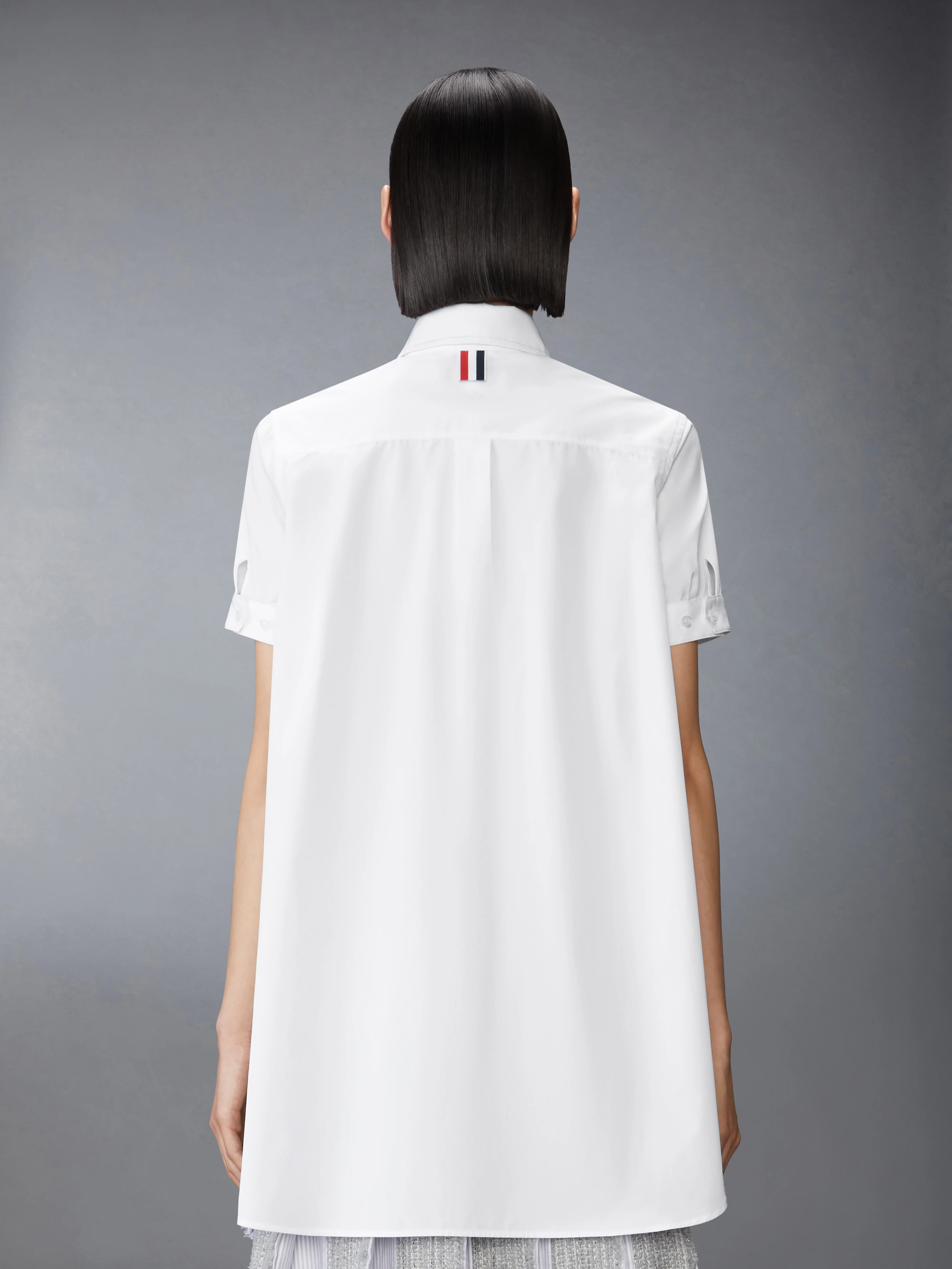 SOLID POPLIN TUNIC SHIRT - Image 3
