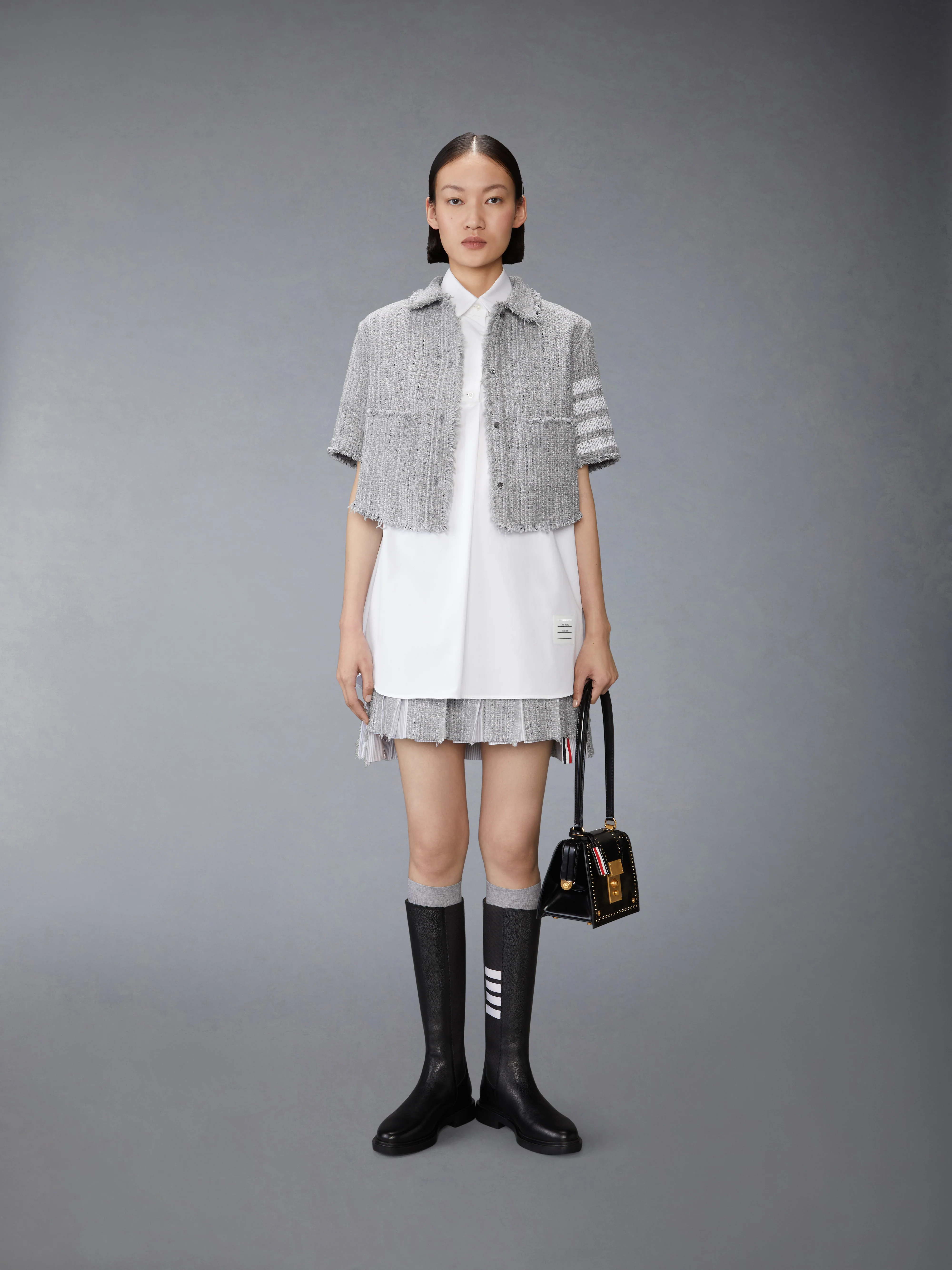 SOLID POPLIN TUNIC SHIRT - Image 4