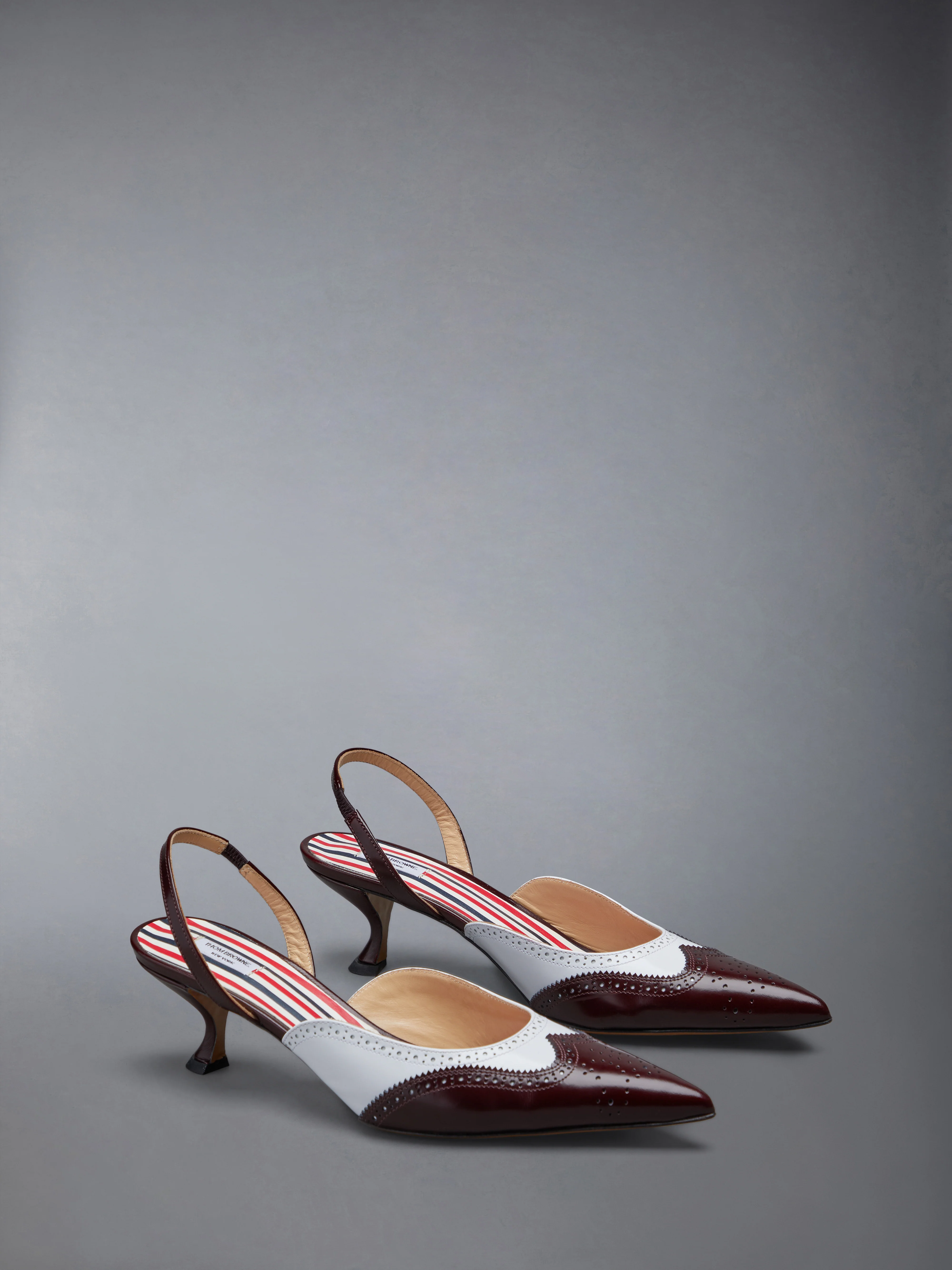 SPAZZOLATO WINGTIP SLINGBACK - Image 2