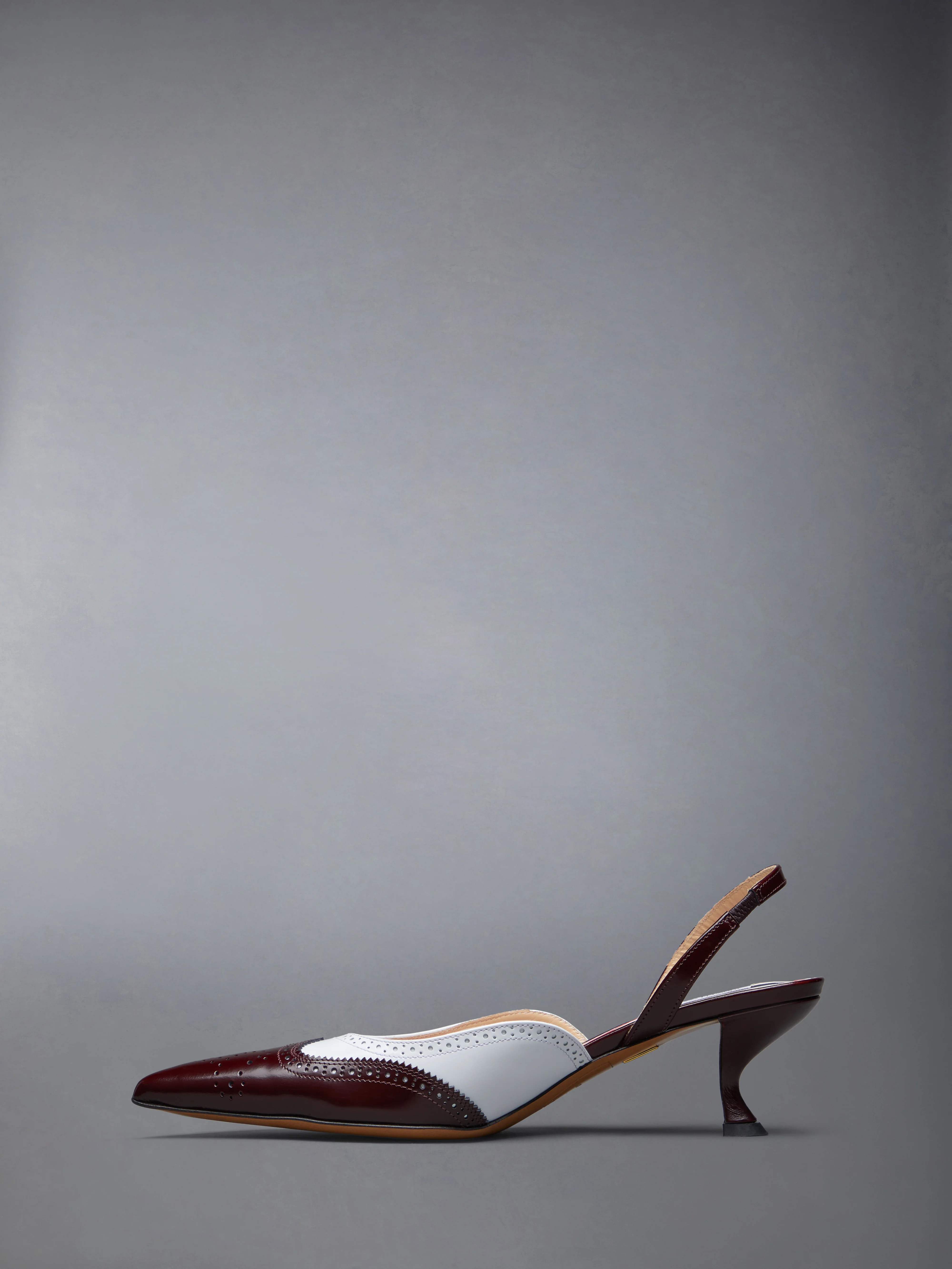 SPAZZOLATO WINGTIP SLINGBACK - Image 3