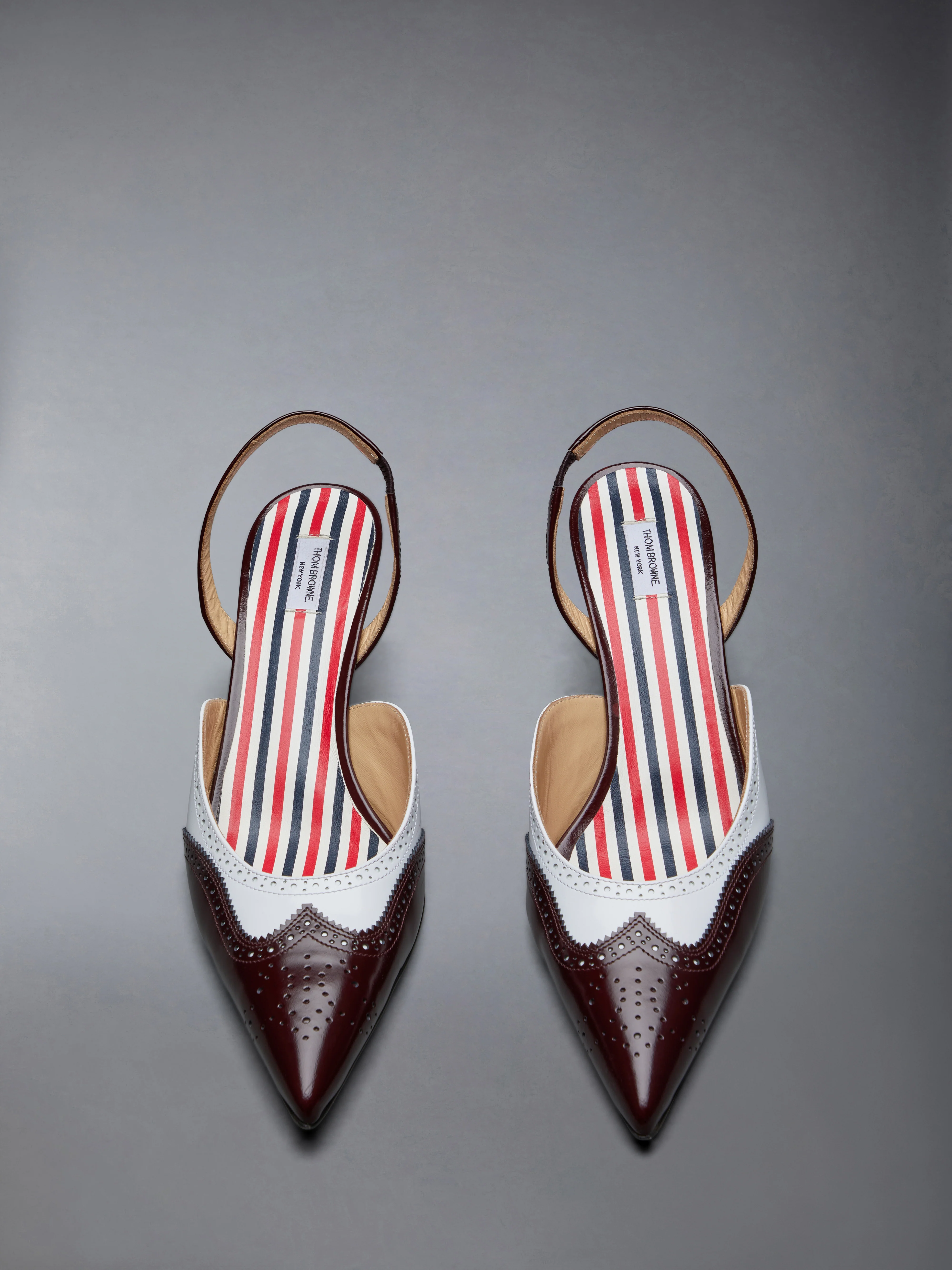 SPAZZOLATO WINGTIP SLINGBACK - Image 5