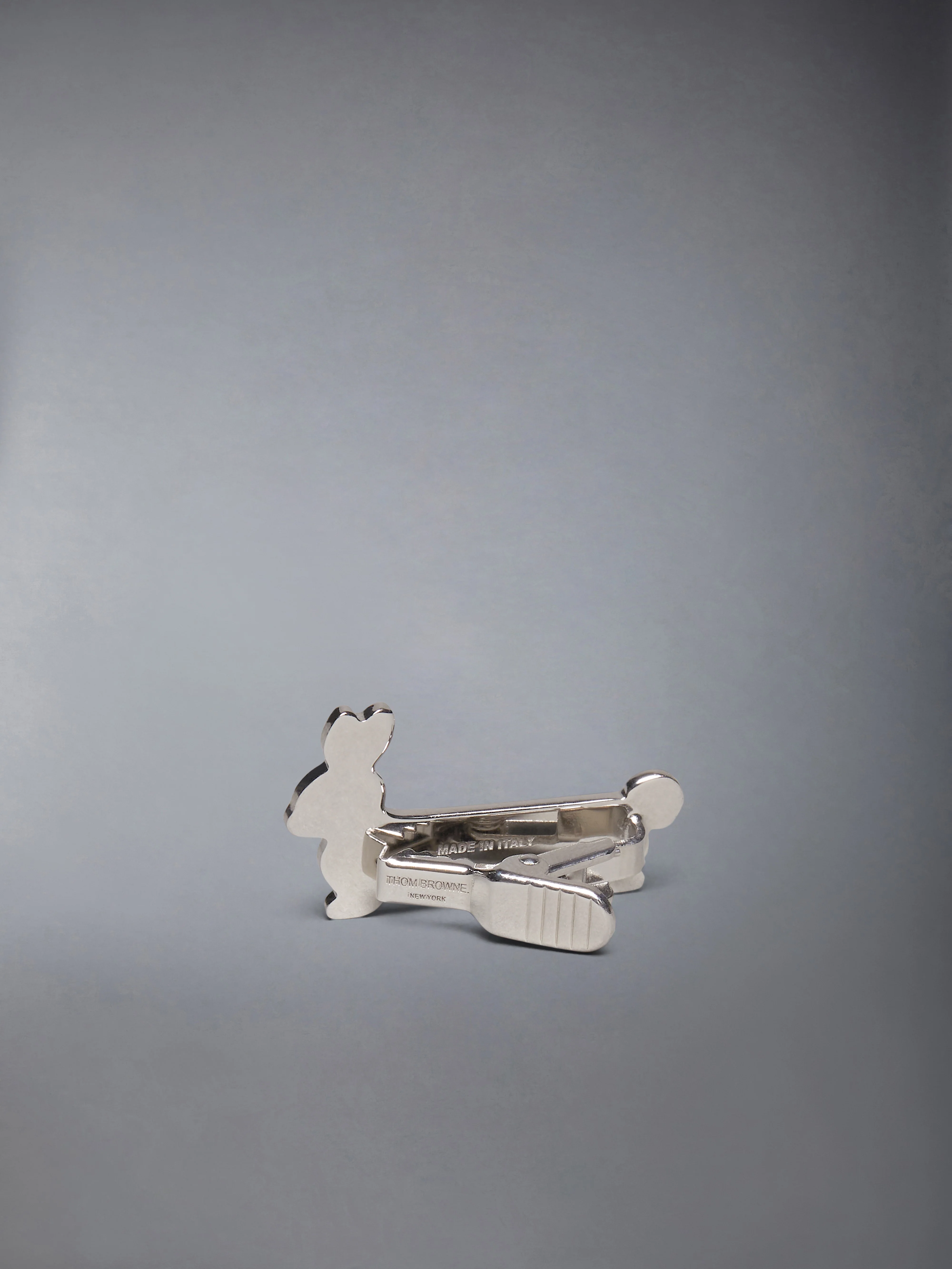 STERLING SILVER RABBIT TIE BAR - Image 2