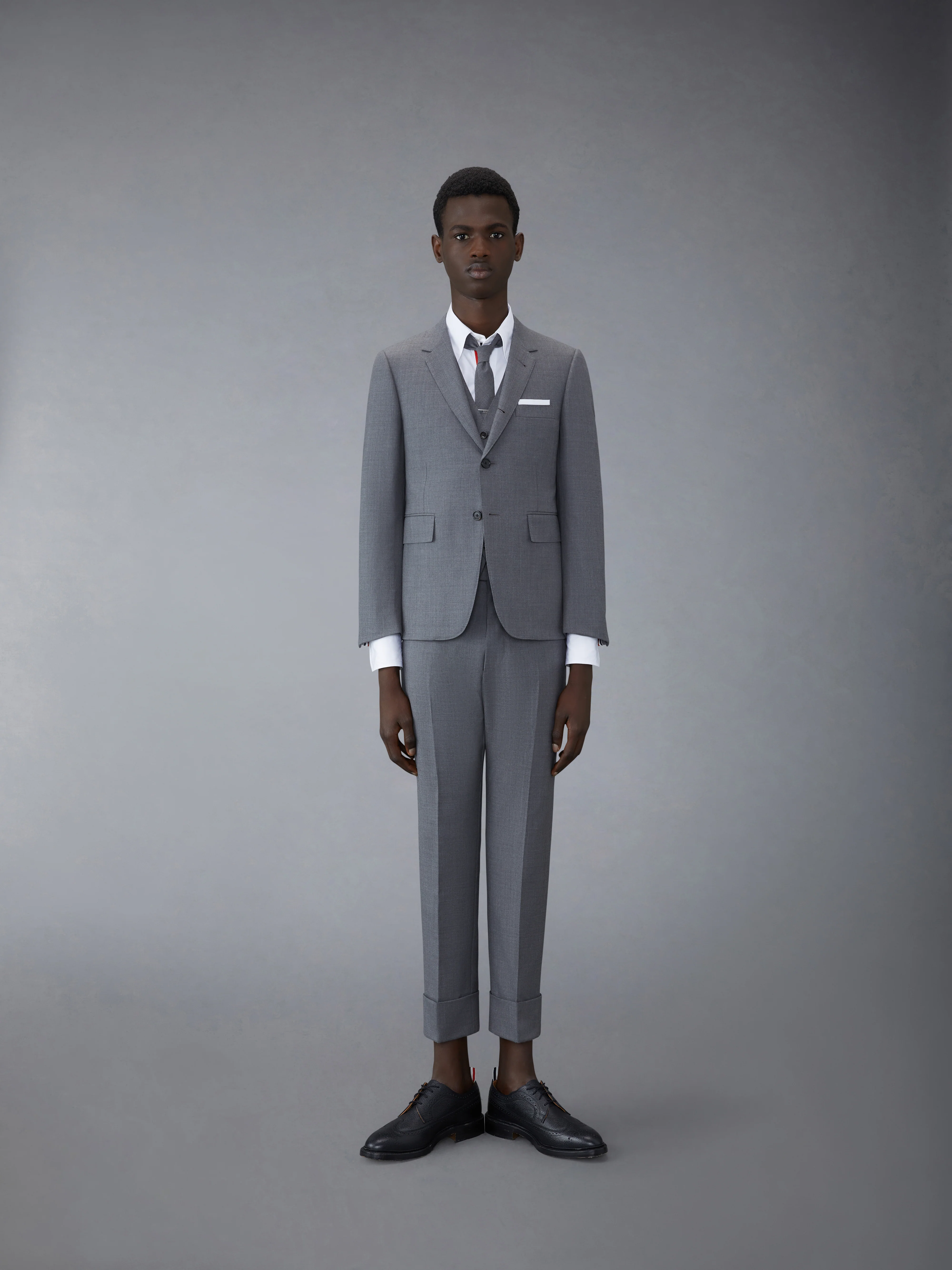 SUPER 120'S TWILL 5 BUTTON VEST - Image 4