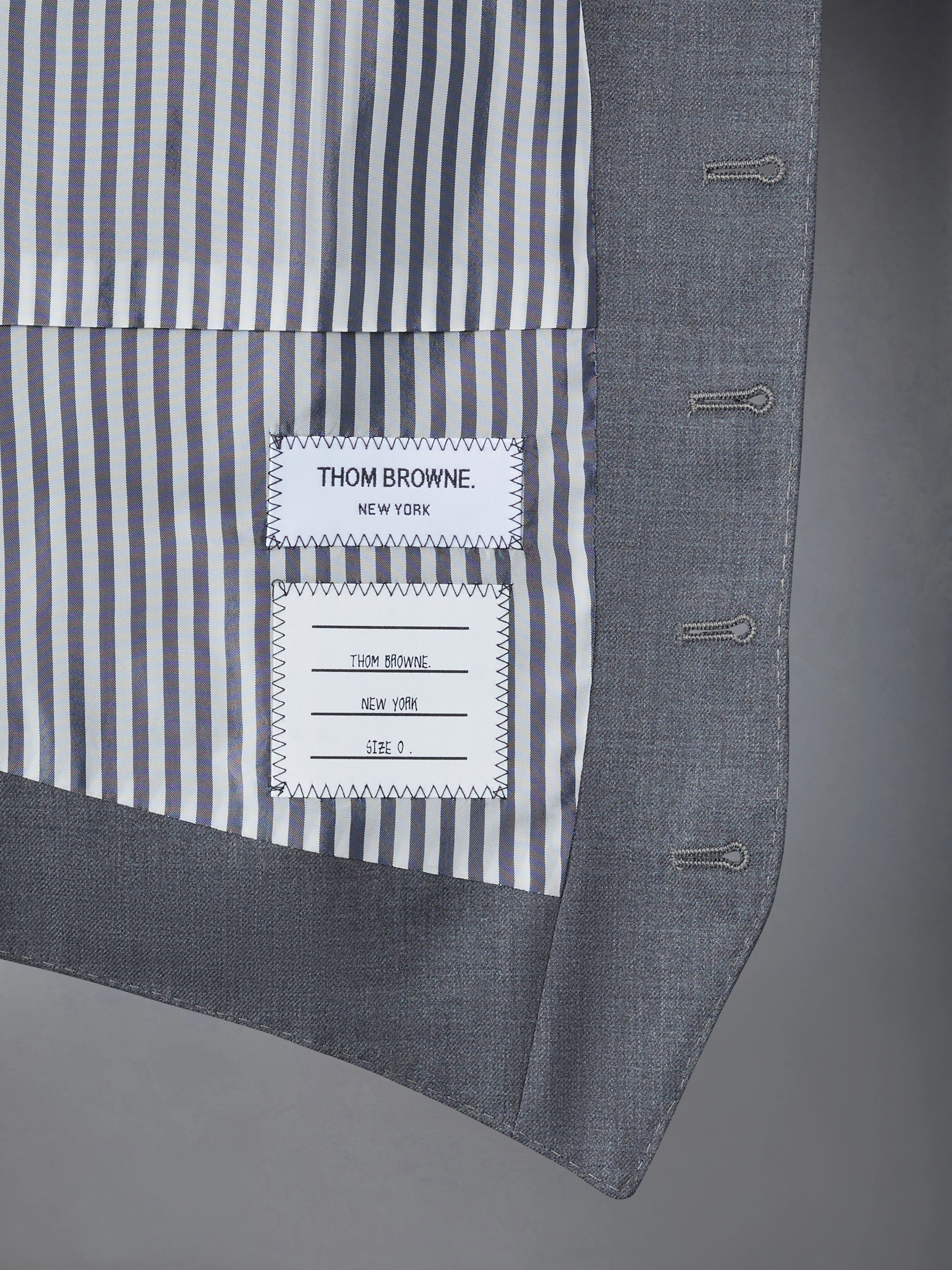 SUPER 120'S TWILL 5 BUTTON VEST - Image 5