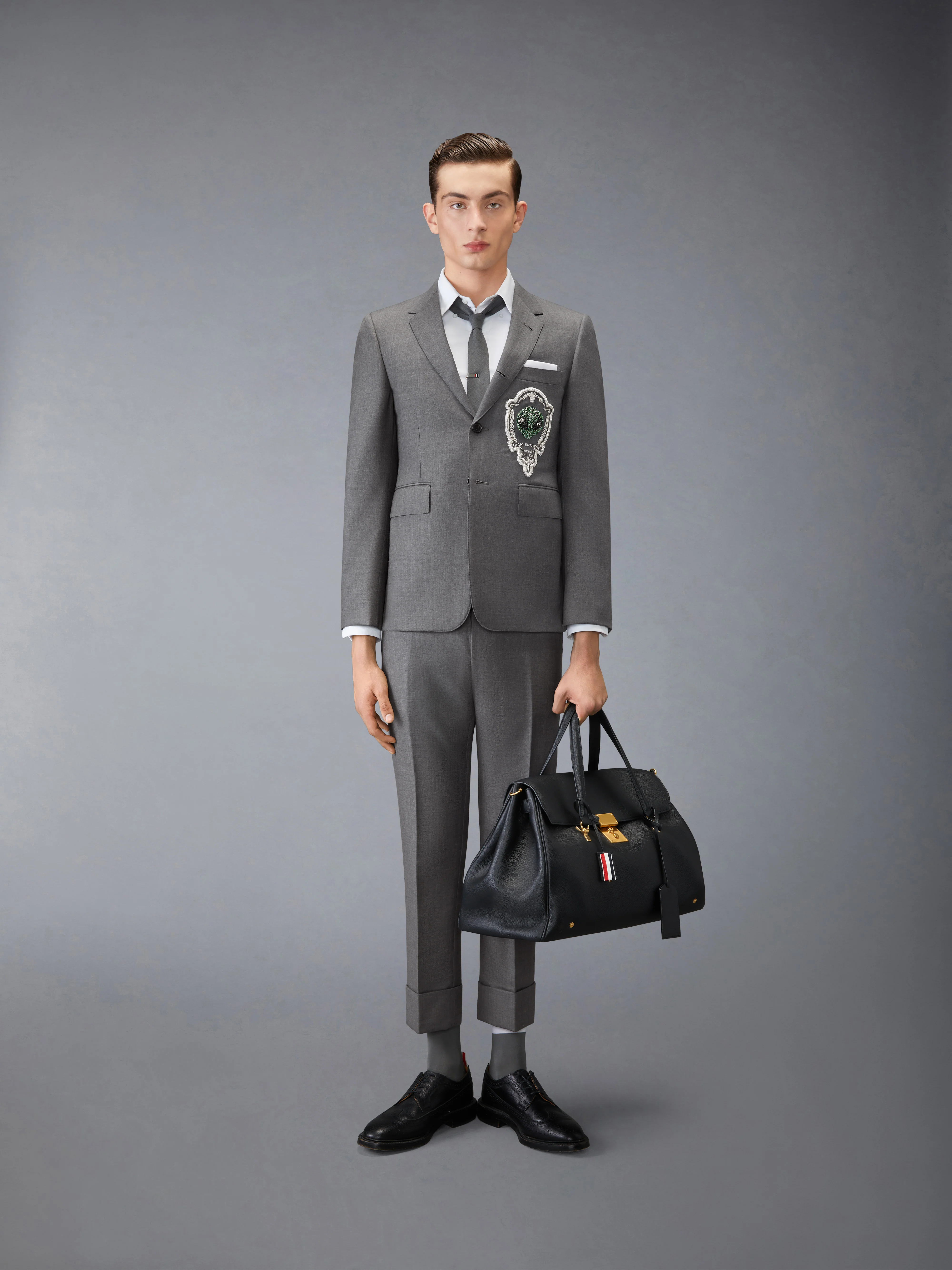 SUPER 120'S TWILL ALIEN CREST CLASSIC SPORTCOAT - Image 3