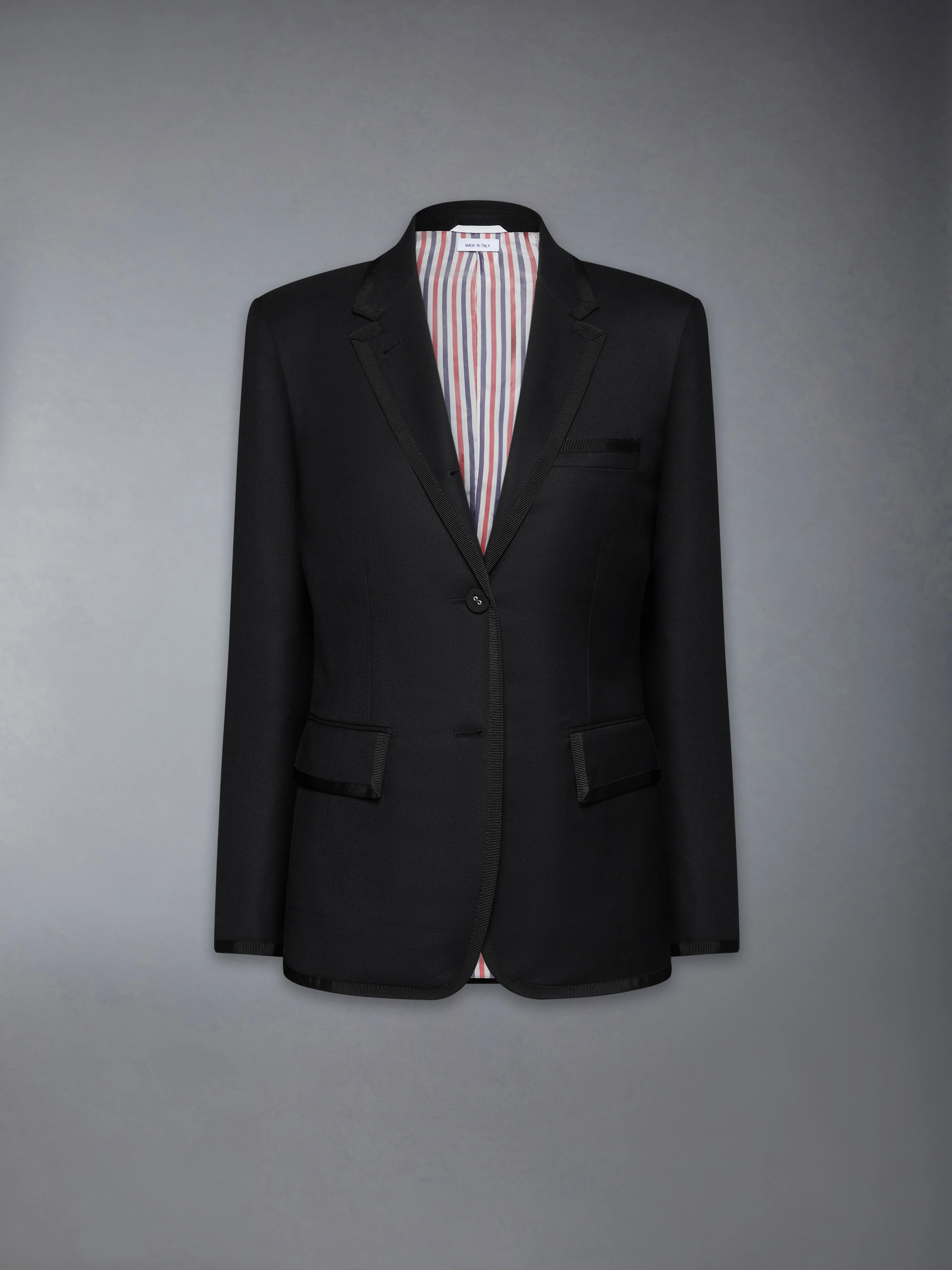 SUPER 120'S TWILL GROSGRAIN TIPPING SPORTCOAT - Image 6