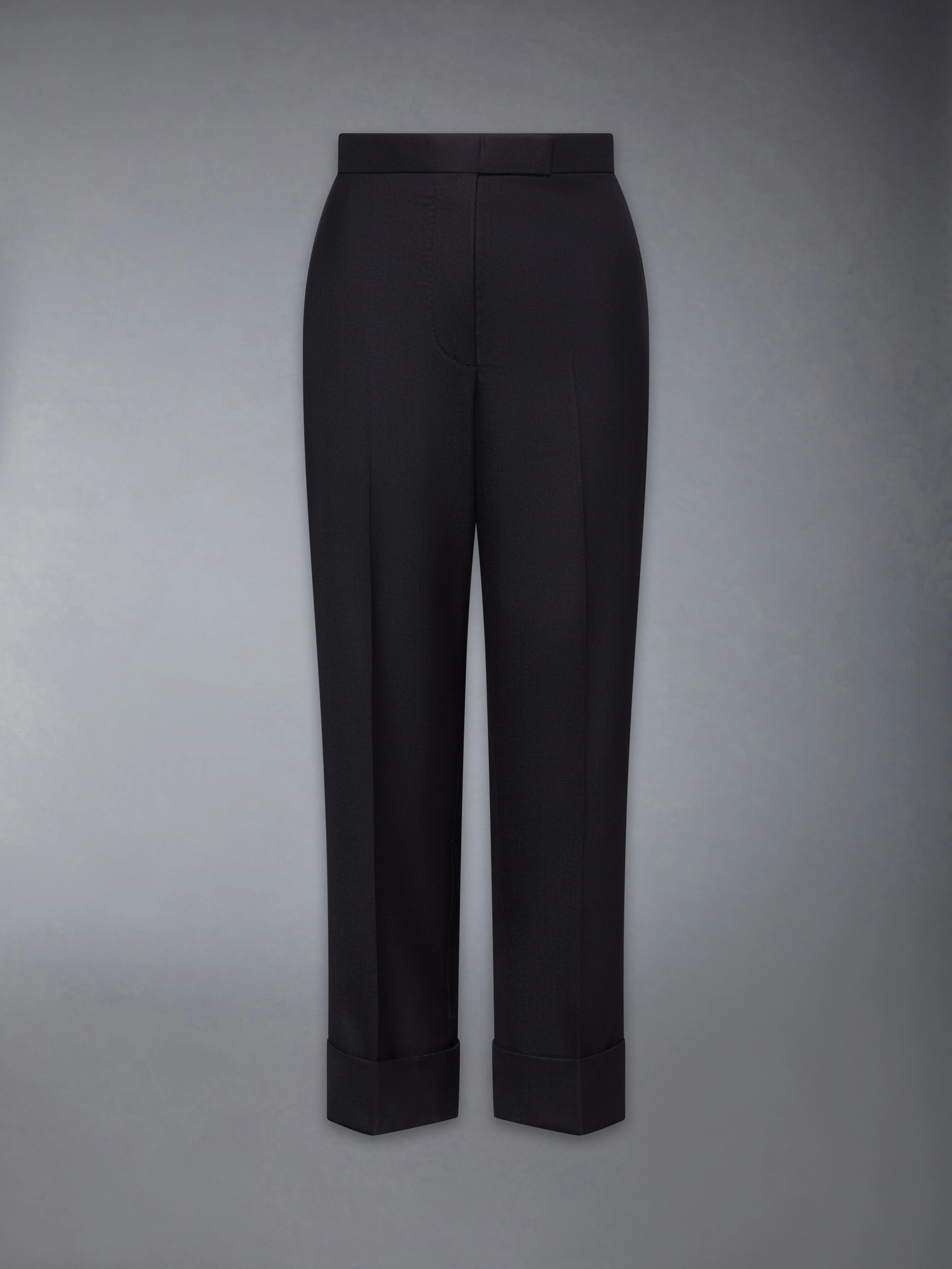 SUPER 120'S WOOL TWILL TUXEDO STRIPE TROUSER - Image 5