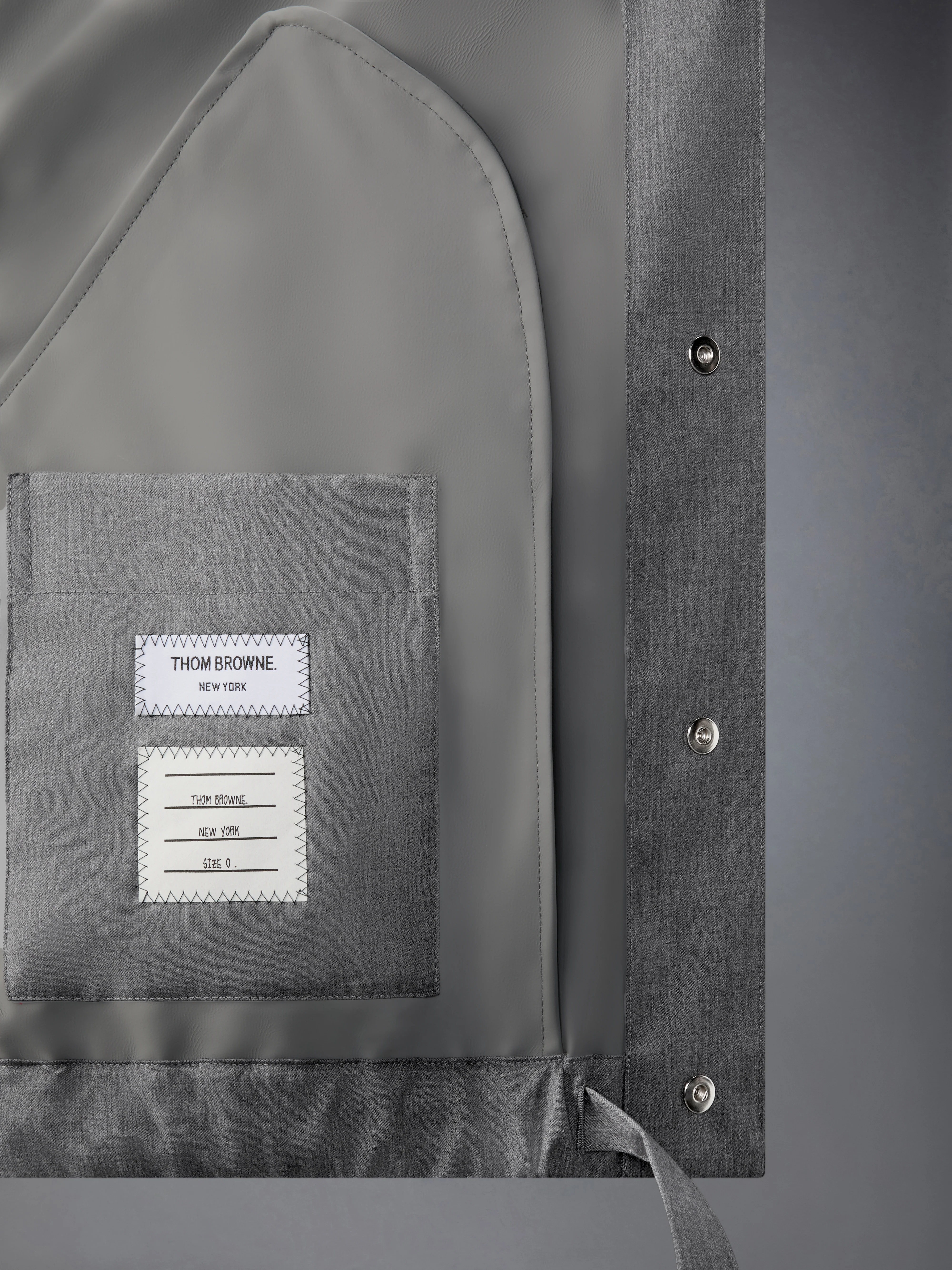TECH WOOL TWILL 2-LAYER CROPPED PARKA - Image 6