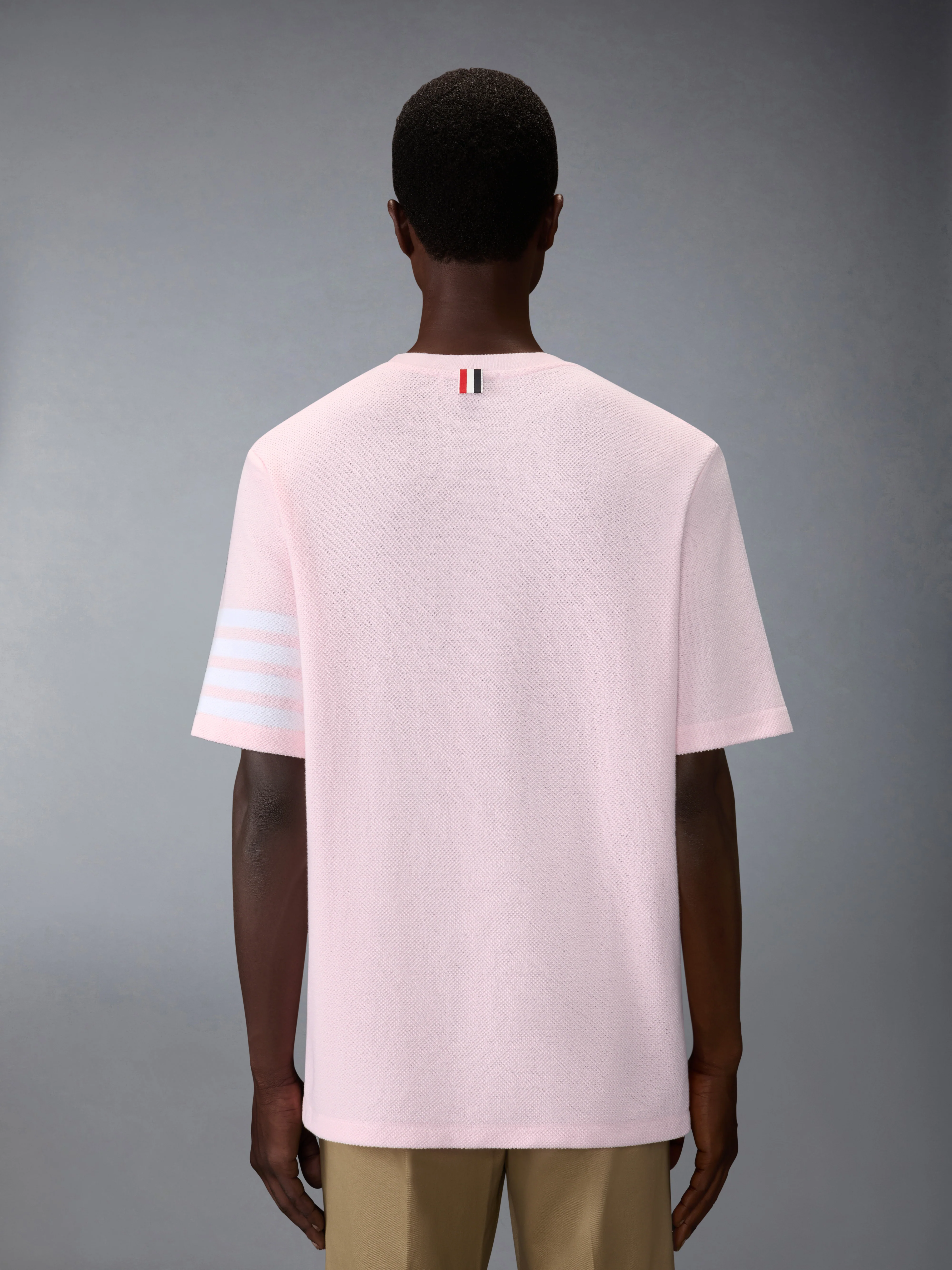 TEXTURED PIQUE 4-BAR TEE - Image 2