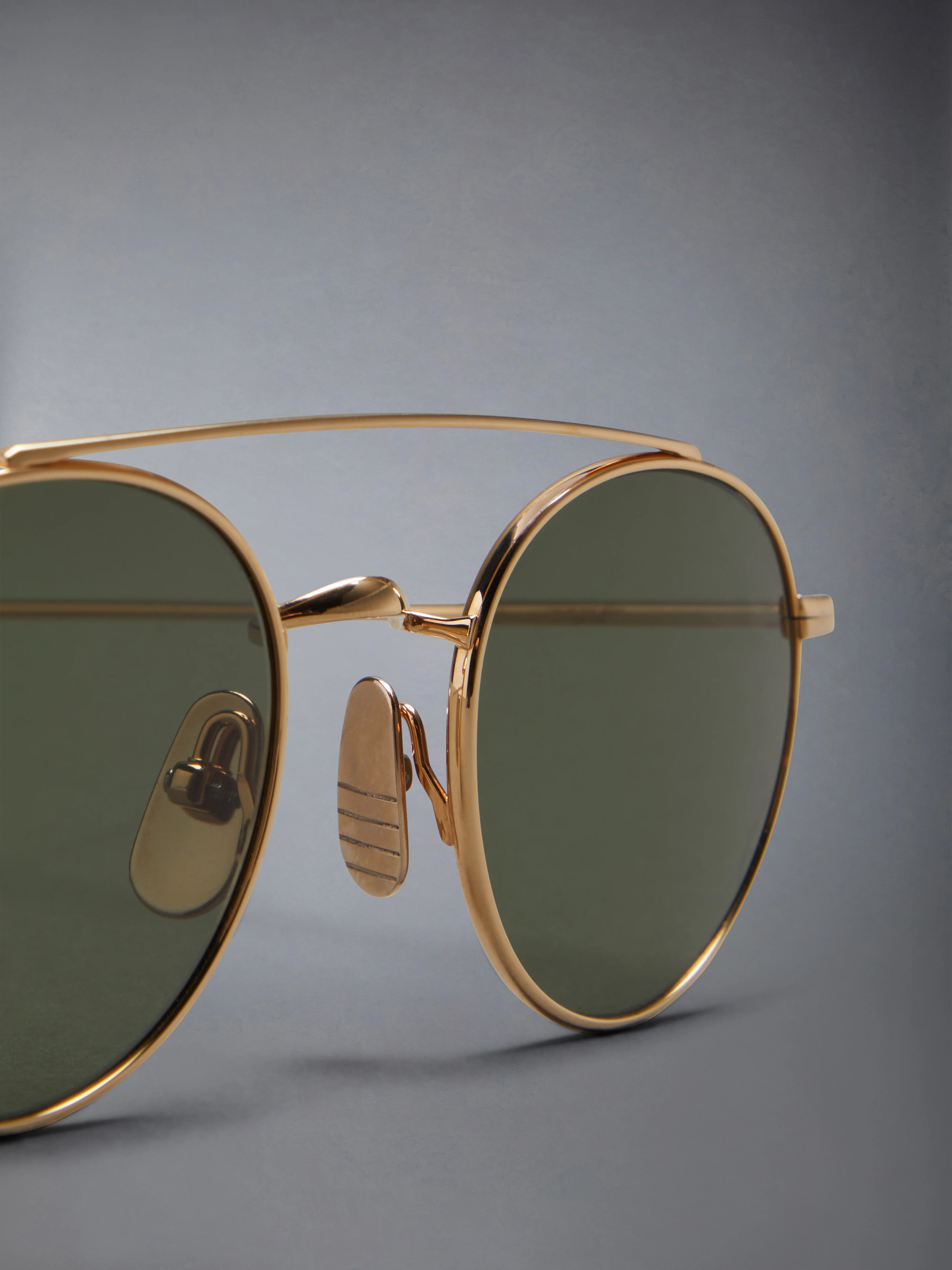 TITANIUM OVAL SUNGLASSES - Image 7