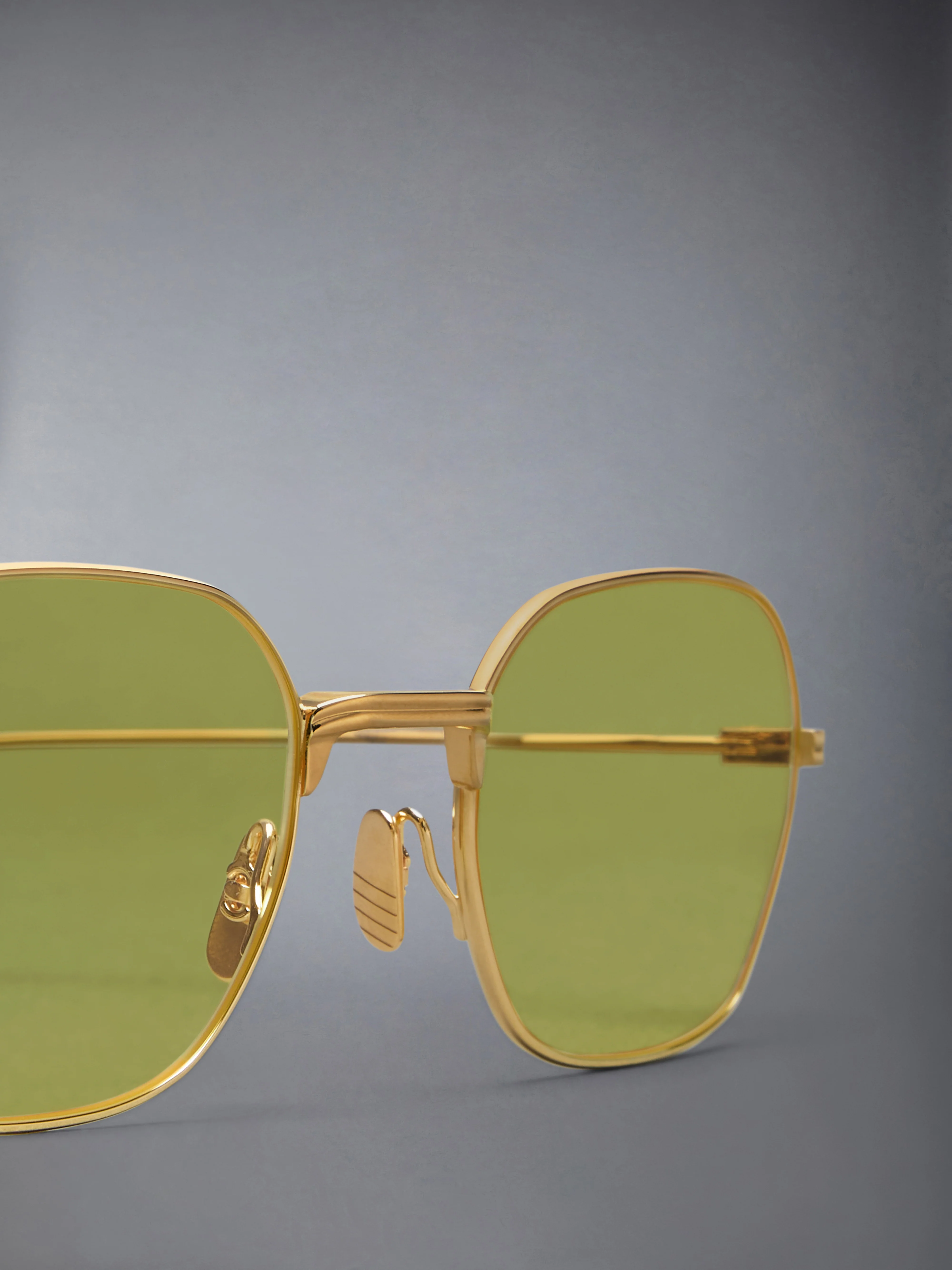 TITANIUM RECTANGULAR SUNGLASSES - Image 3