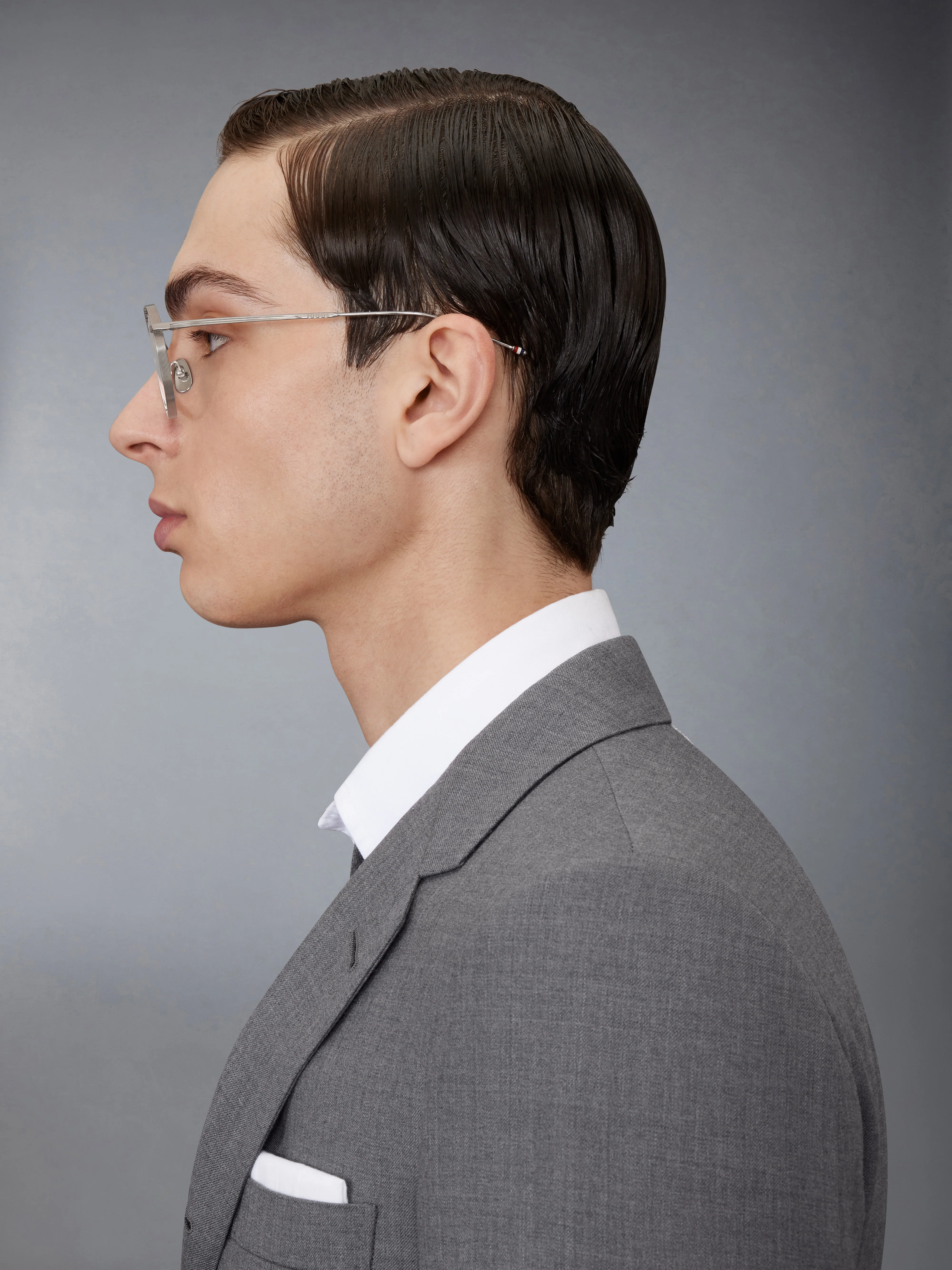 TITANIUM ROUND EYEGLASSES - Image 5