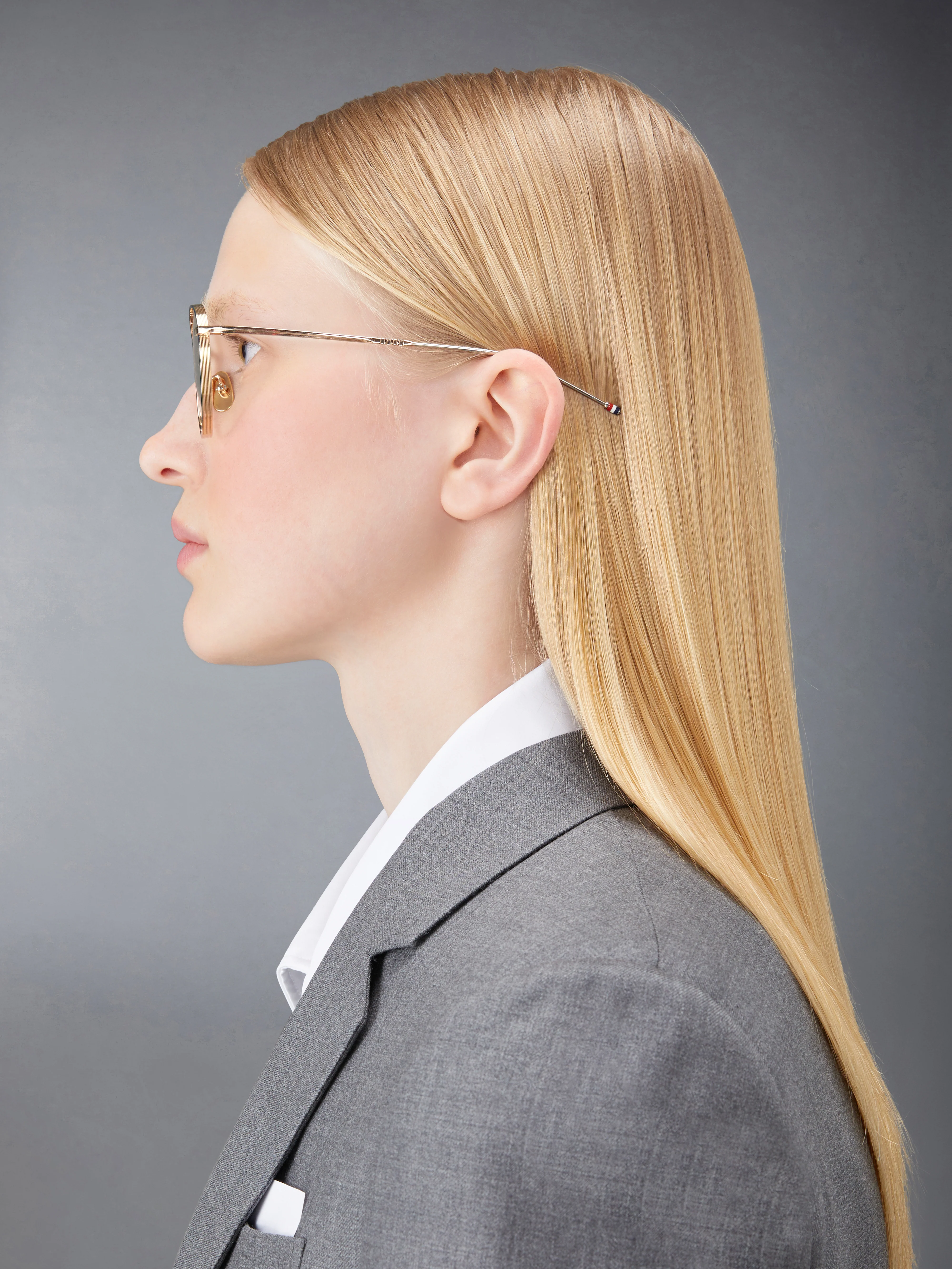 TITANIUM ROUND EYEGLASSES - Image 3