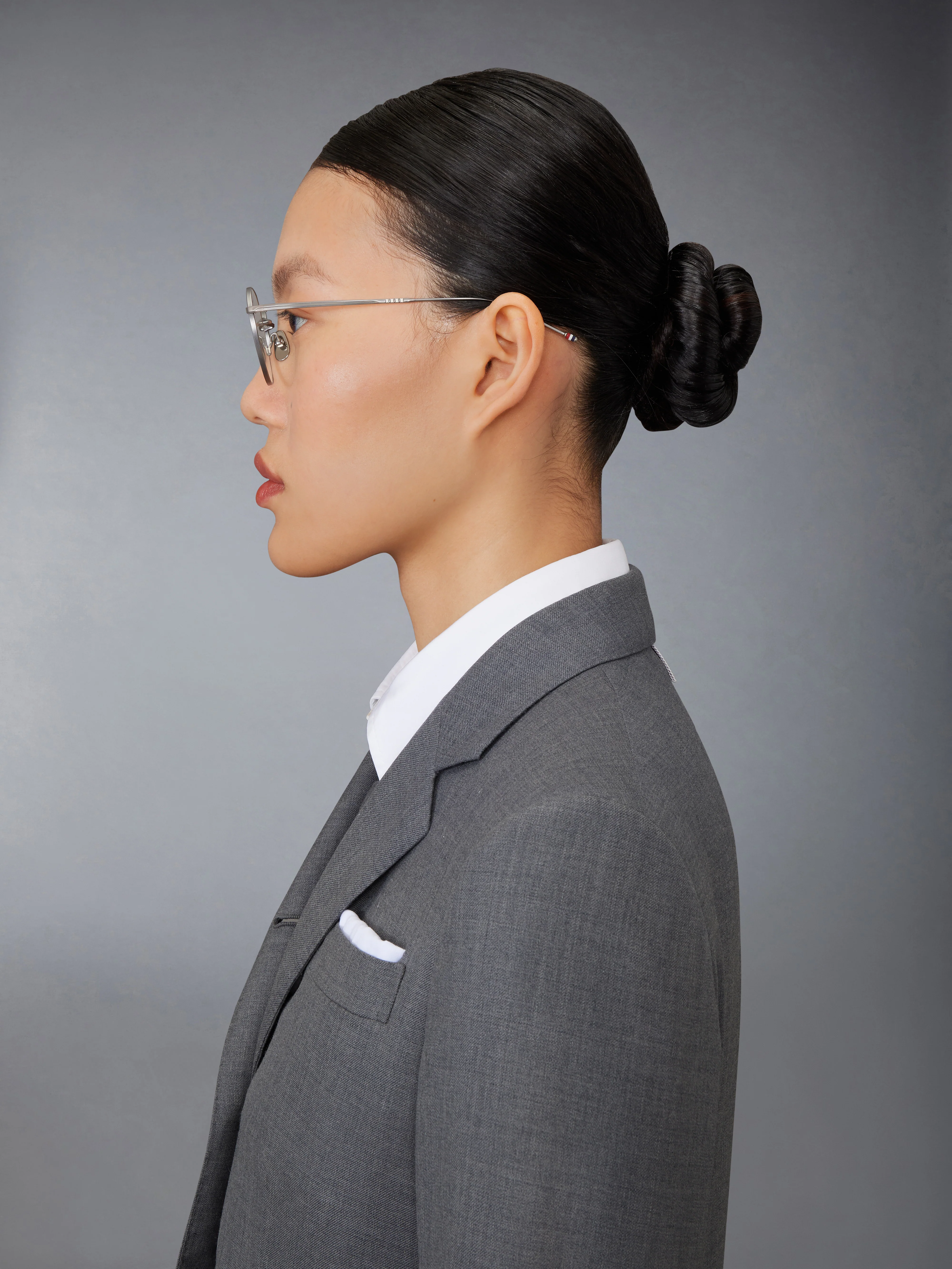 TITANIUM ROUND EYEGLASSES - Image 5