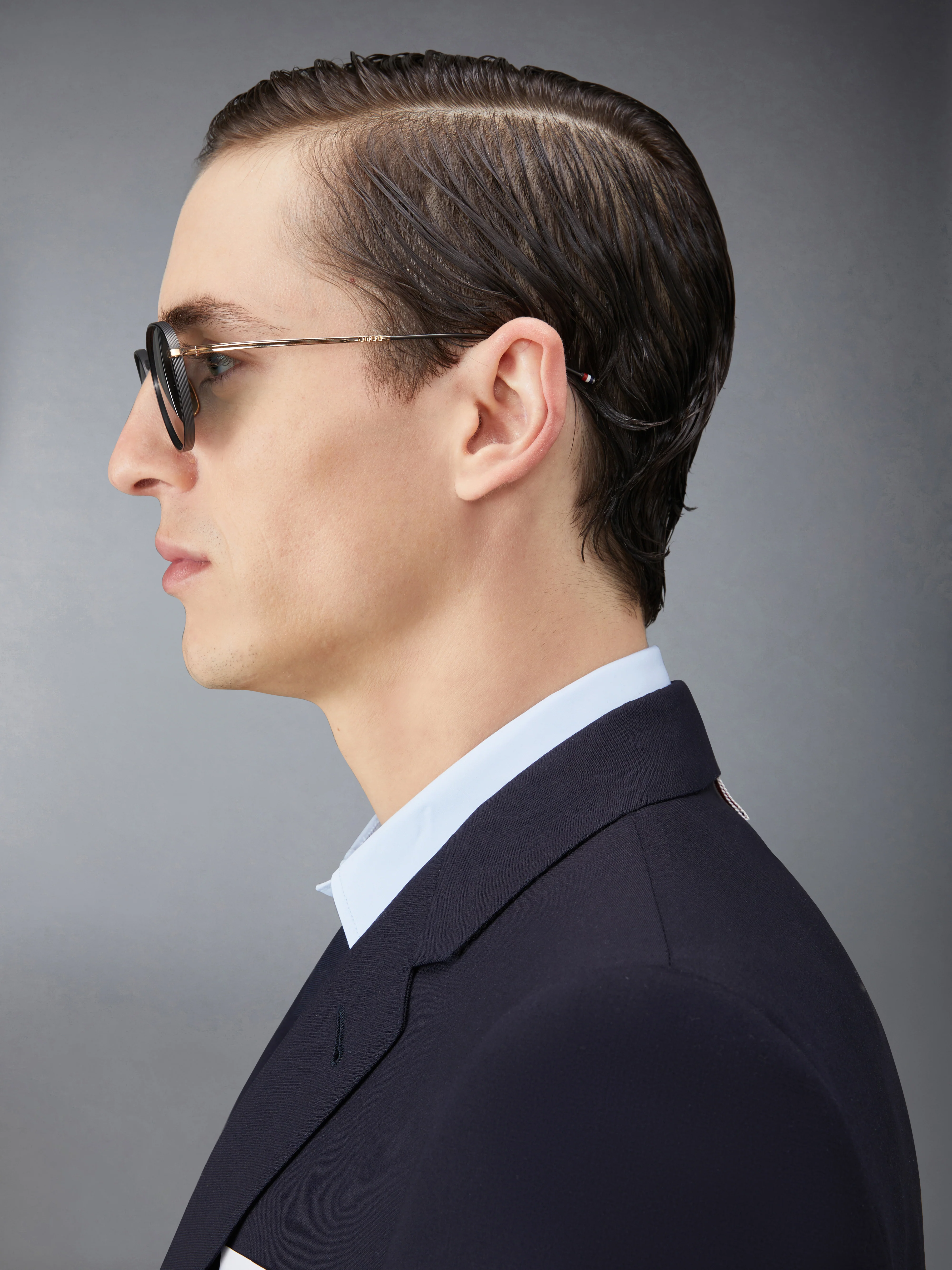 TITANIUM ROUND SUNGLASSES - Image 3