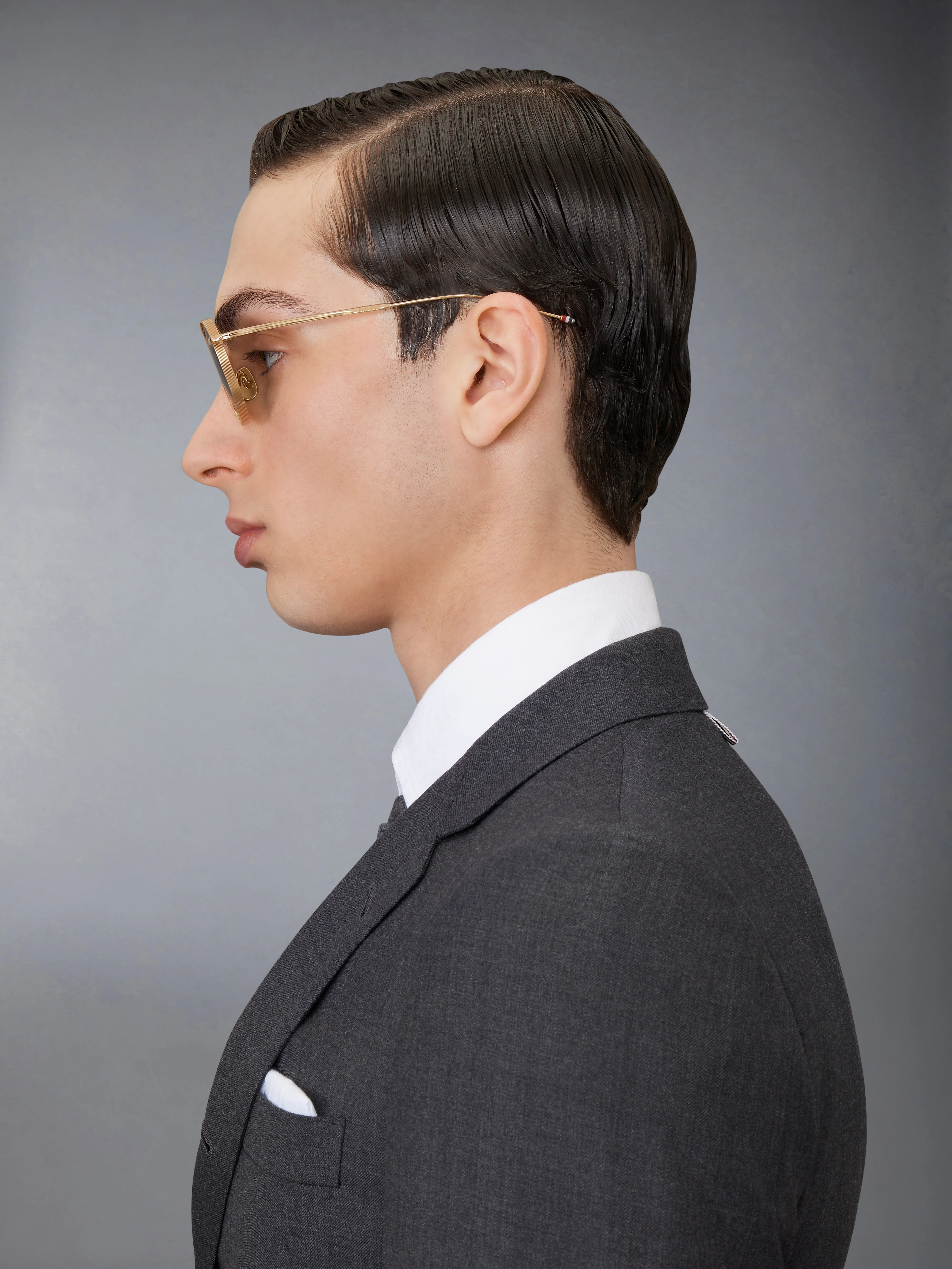 TITANIUM ROUND SUNGLASSES - Image 5