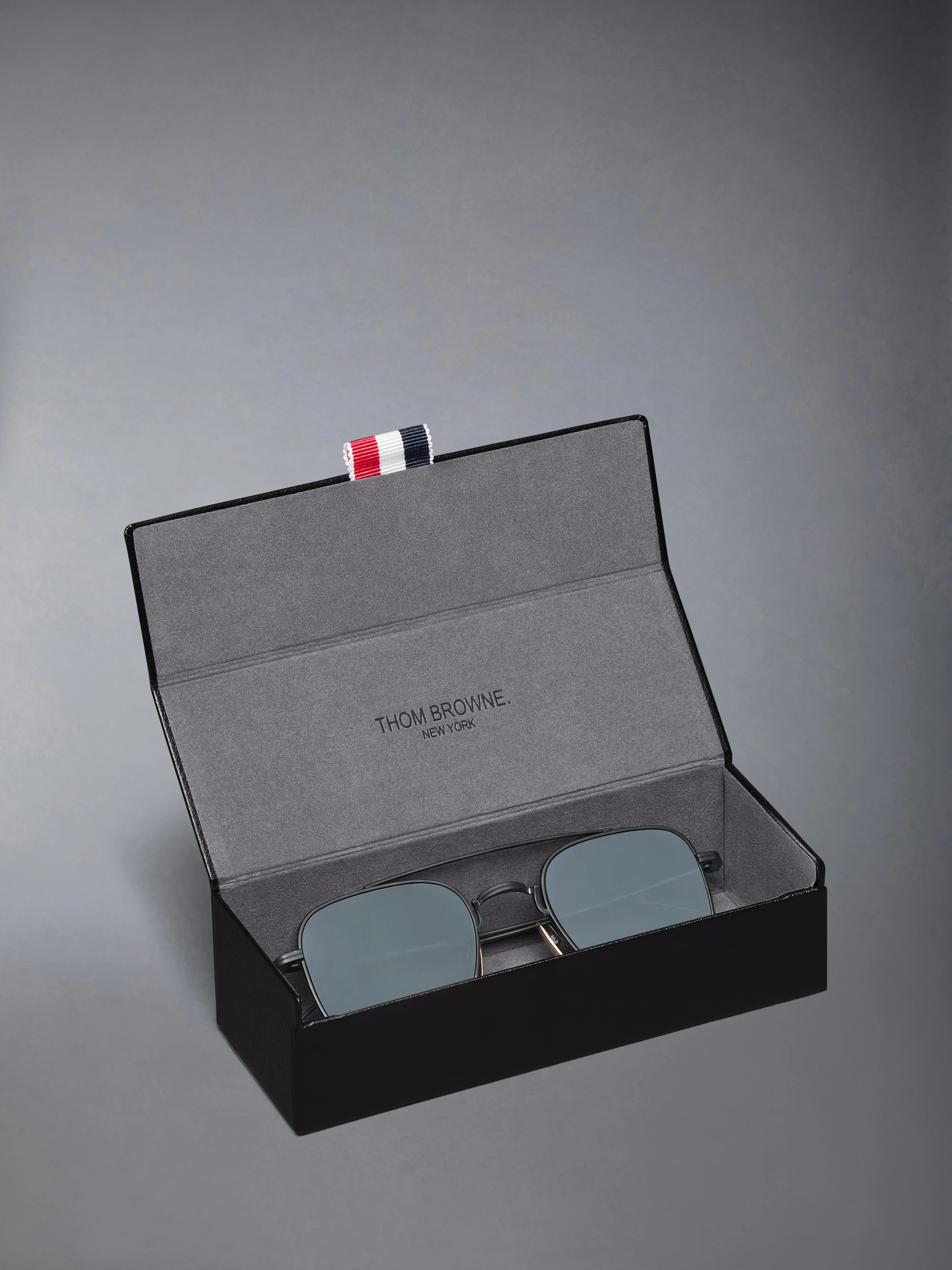 TITANIUM SQUARED AVIATOR SUNGLASSES - Image 4