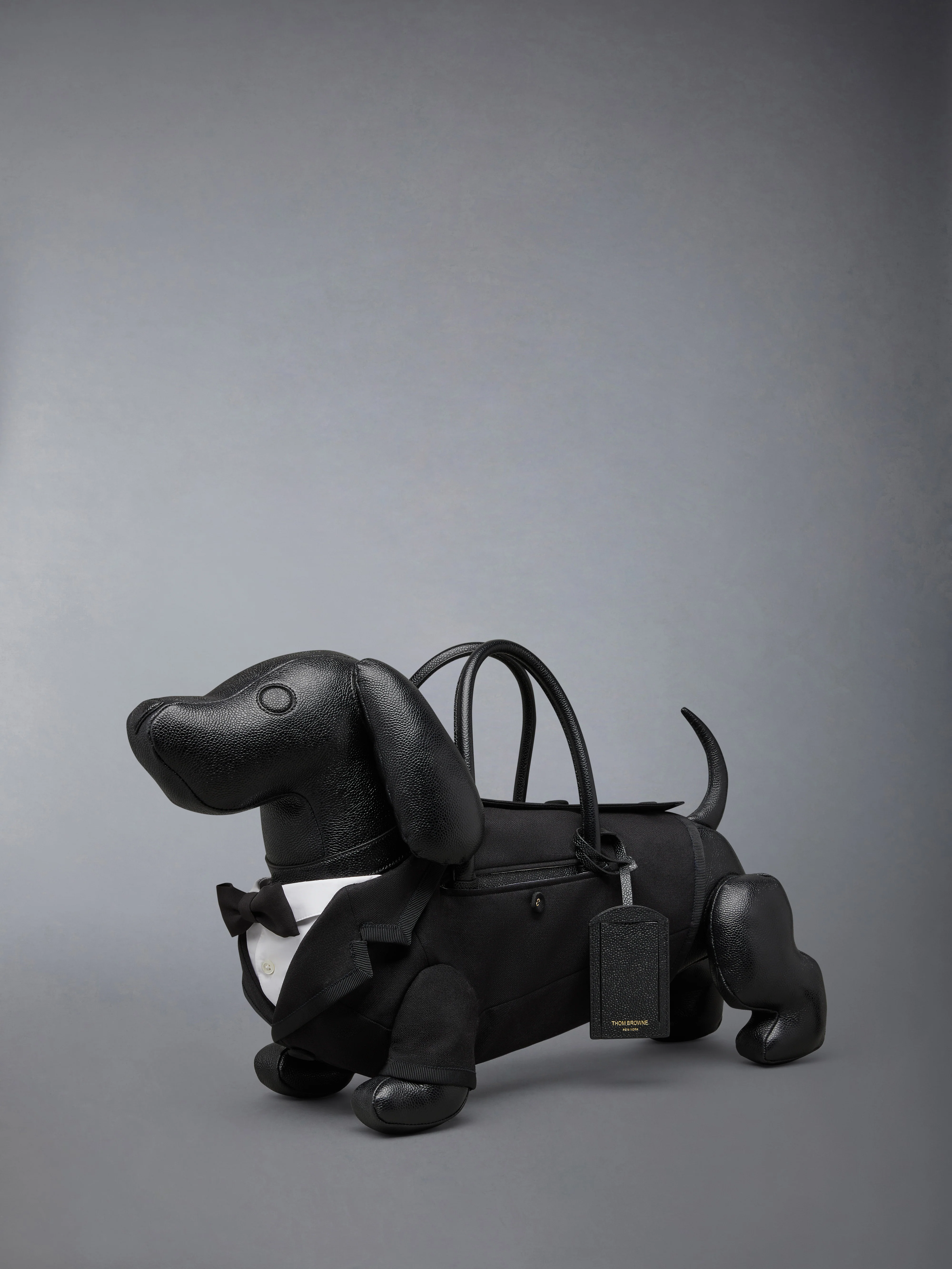 TUXEDO HECTOR BAG IN PEBBLE GRAIN LEATHER - Image 2