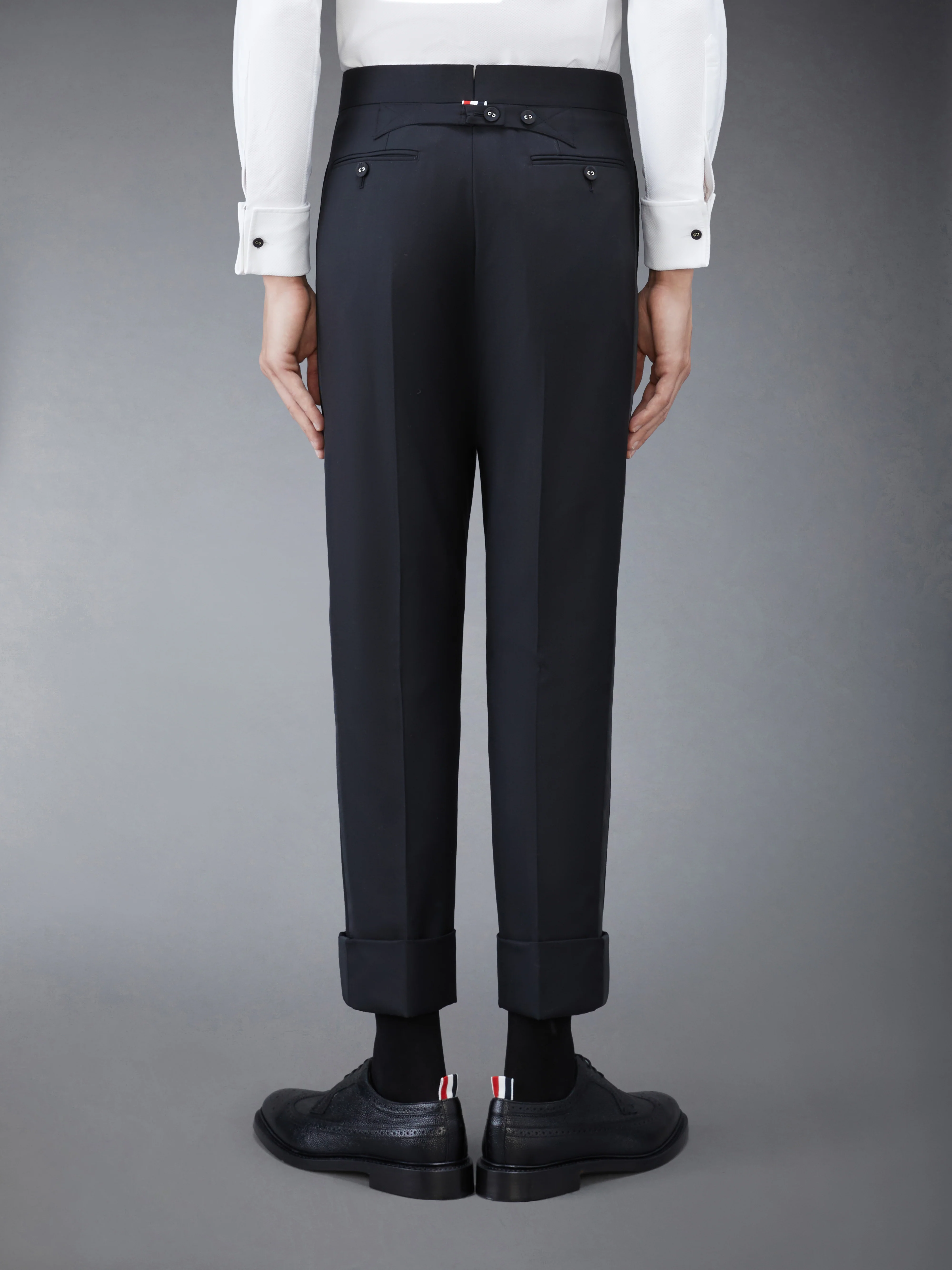 TWILL CLASSIC BACKSTRAP TROUSERS - Image 2