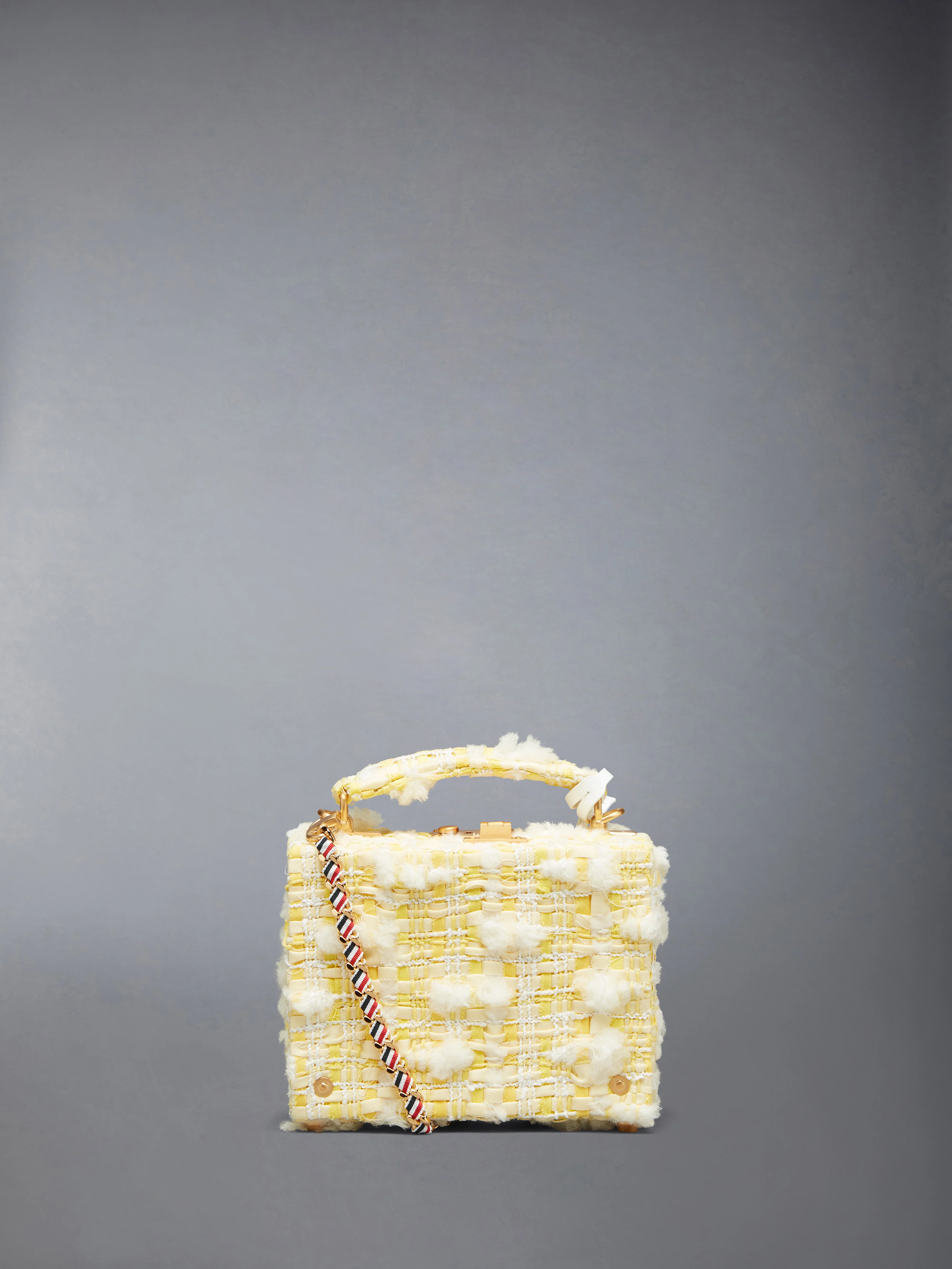 TWILL POUF TWEED MICRO ATTACHE CASE - Image 3