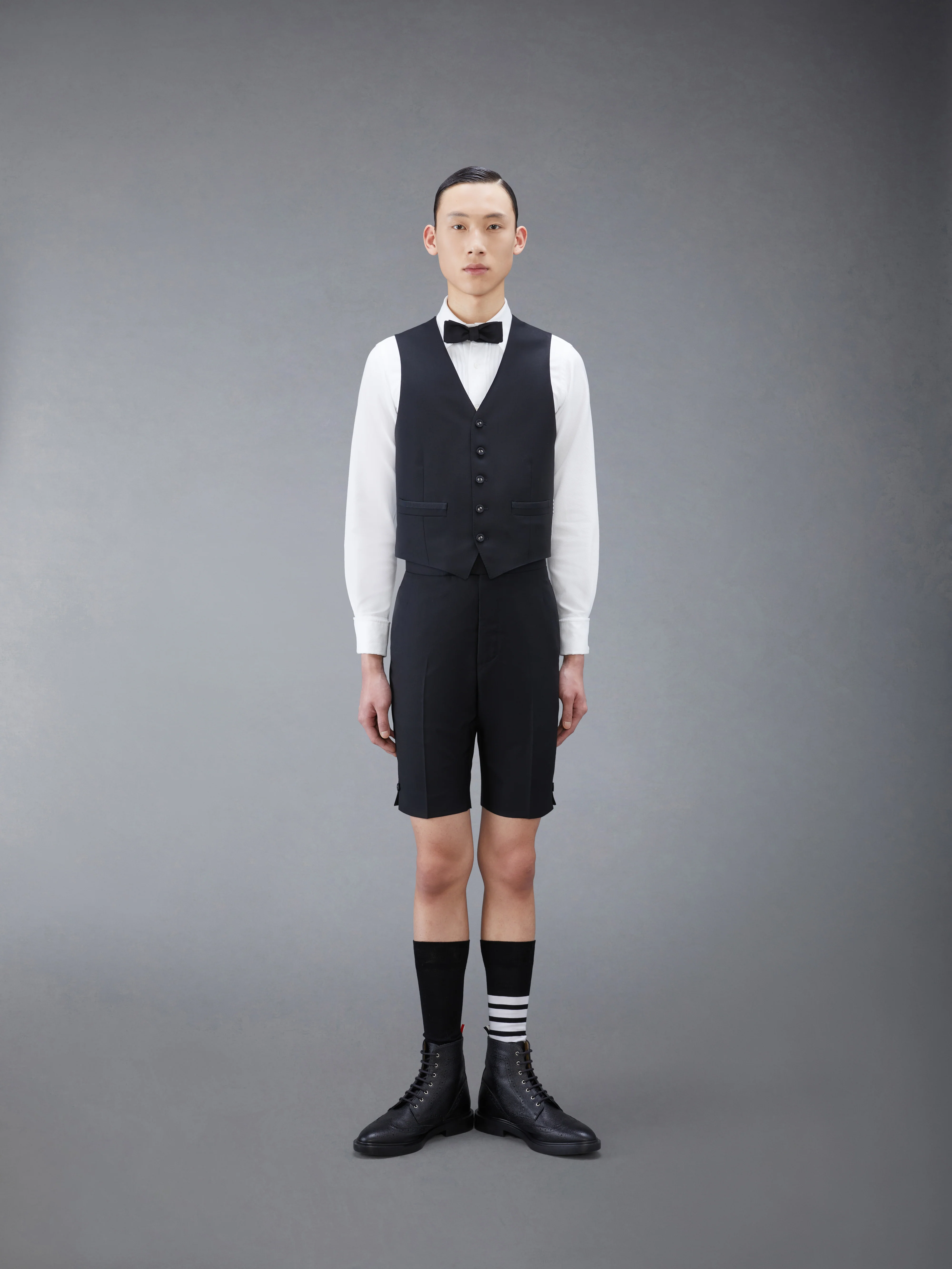 TWILL TIPPING CLASSIC VEST - Image 3