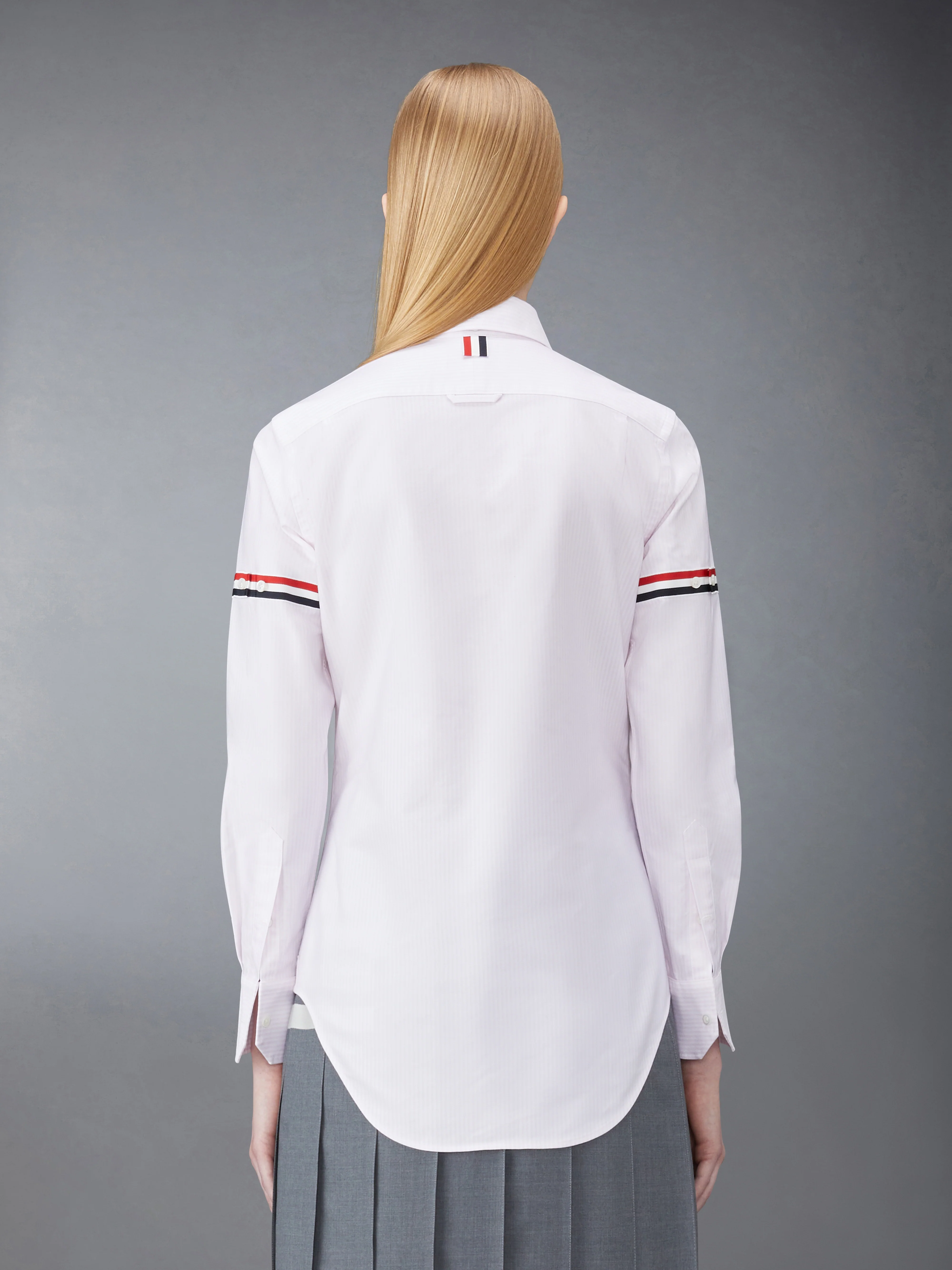 UNIVERSITY STRIPE ARMBAND OXFORD SHIRT - Image 3