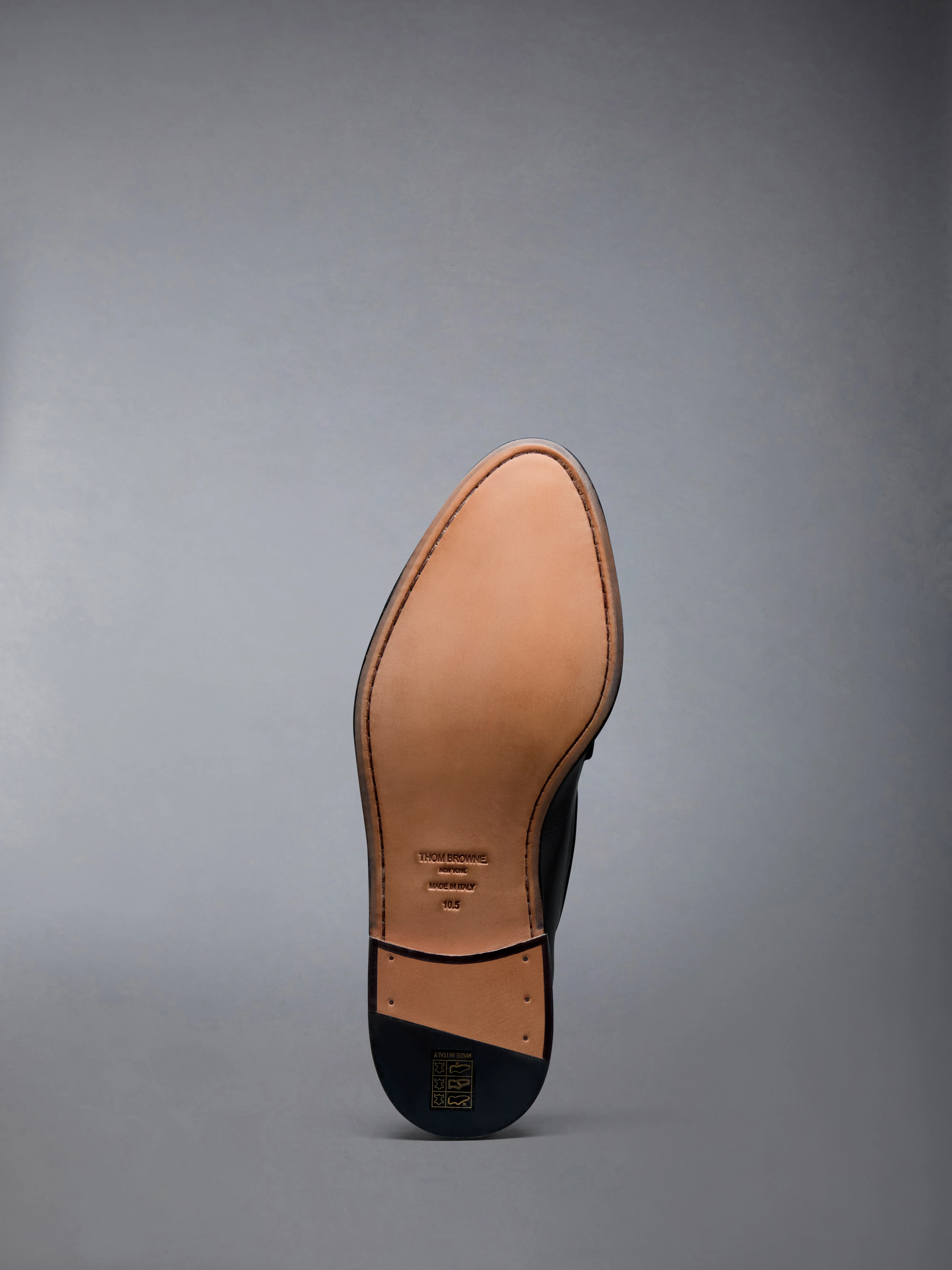 VITELLO CALF LEATHER SOLE VARSITY PENNY LOAFER - Image 6
