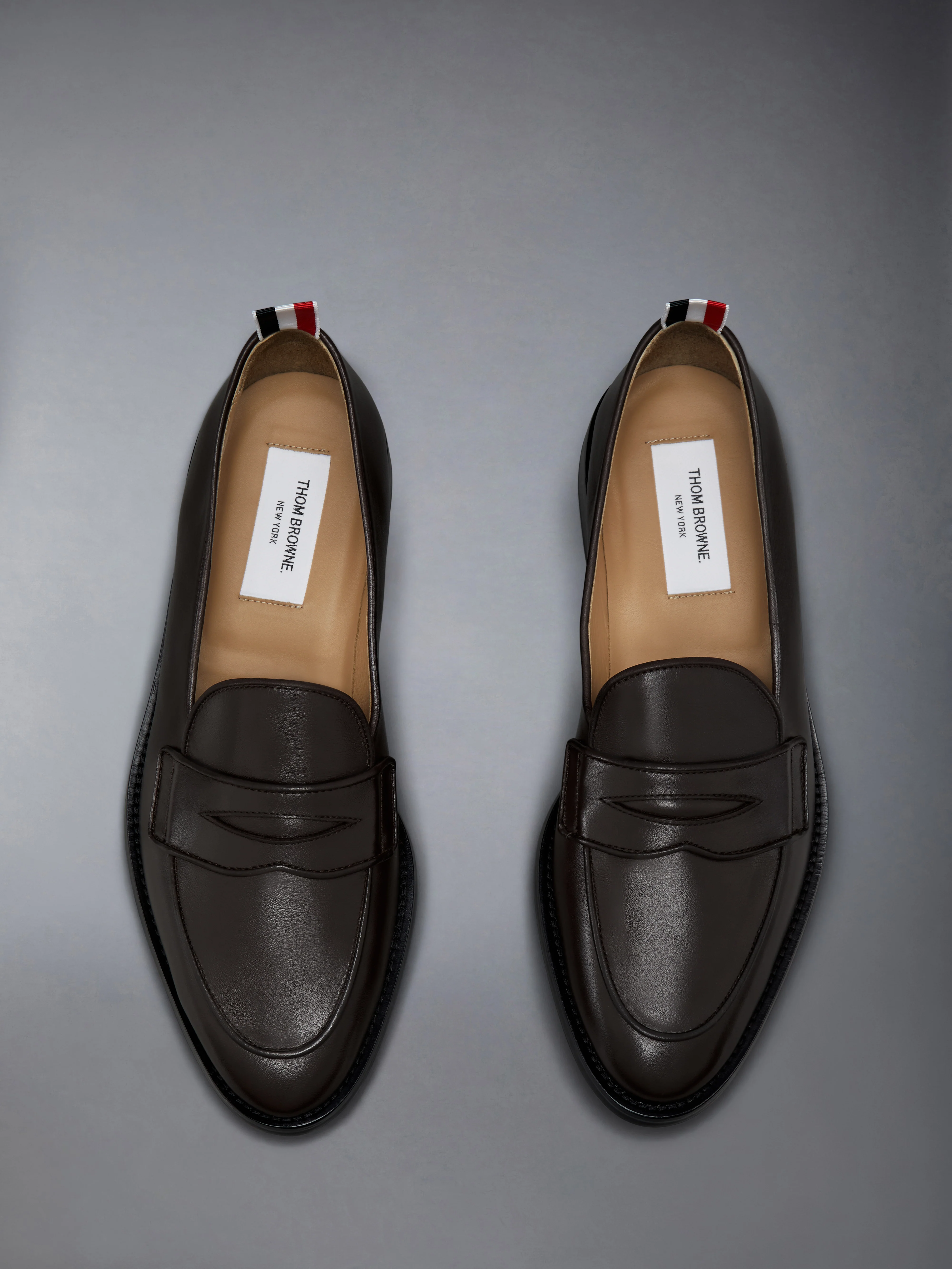 VITELLO CALF LEATHER VARSITY PENNY LOAFER - Image 5