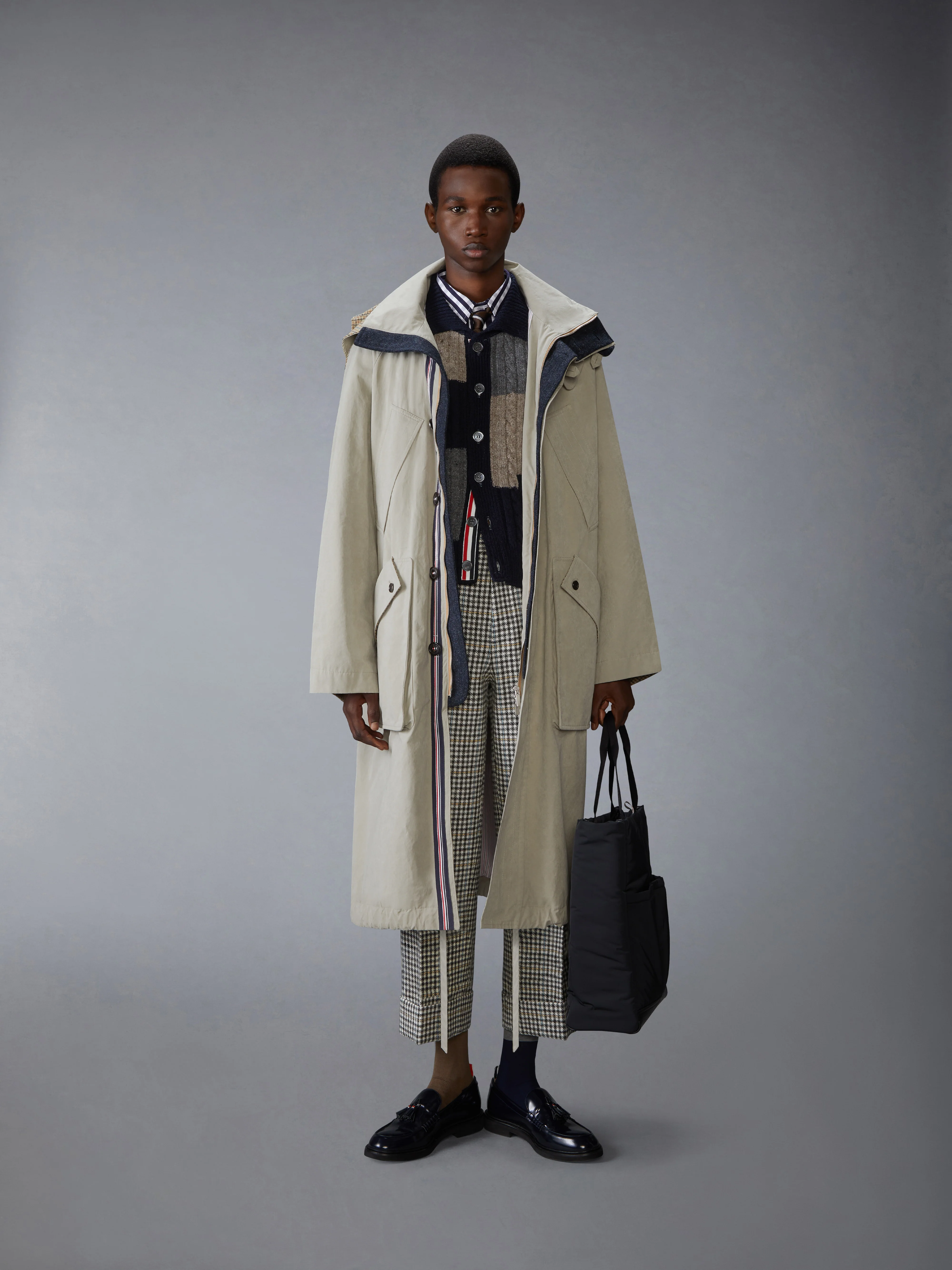 WAXED TECH HOODED PARKA - Image 7