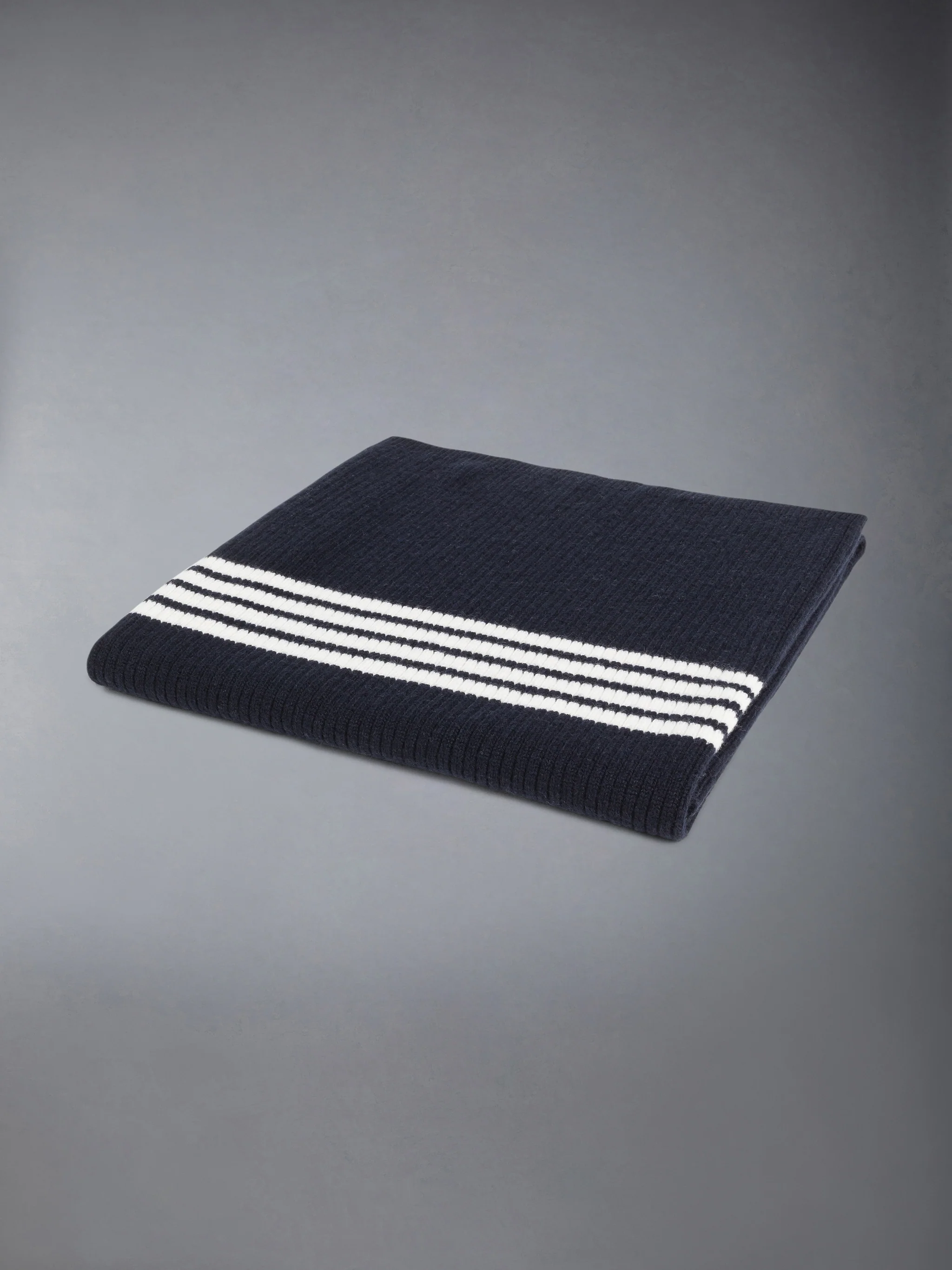 WOOL CASHMERE 4-BAR BABY BLANKET - Image 3