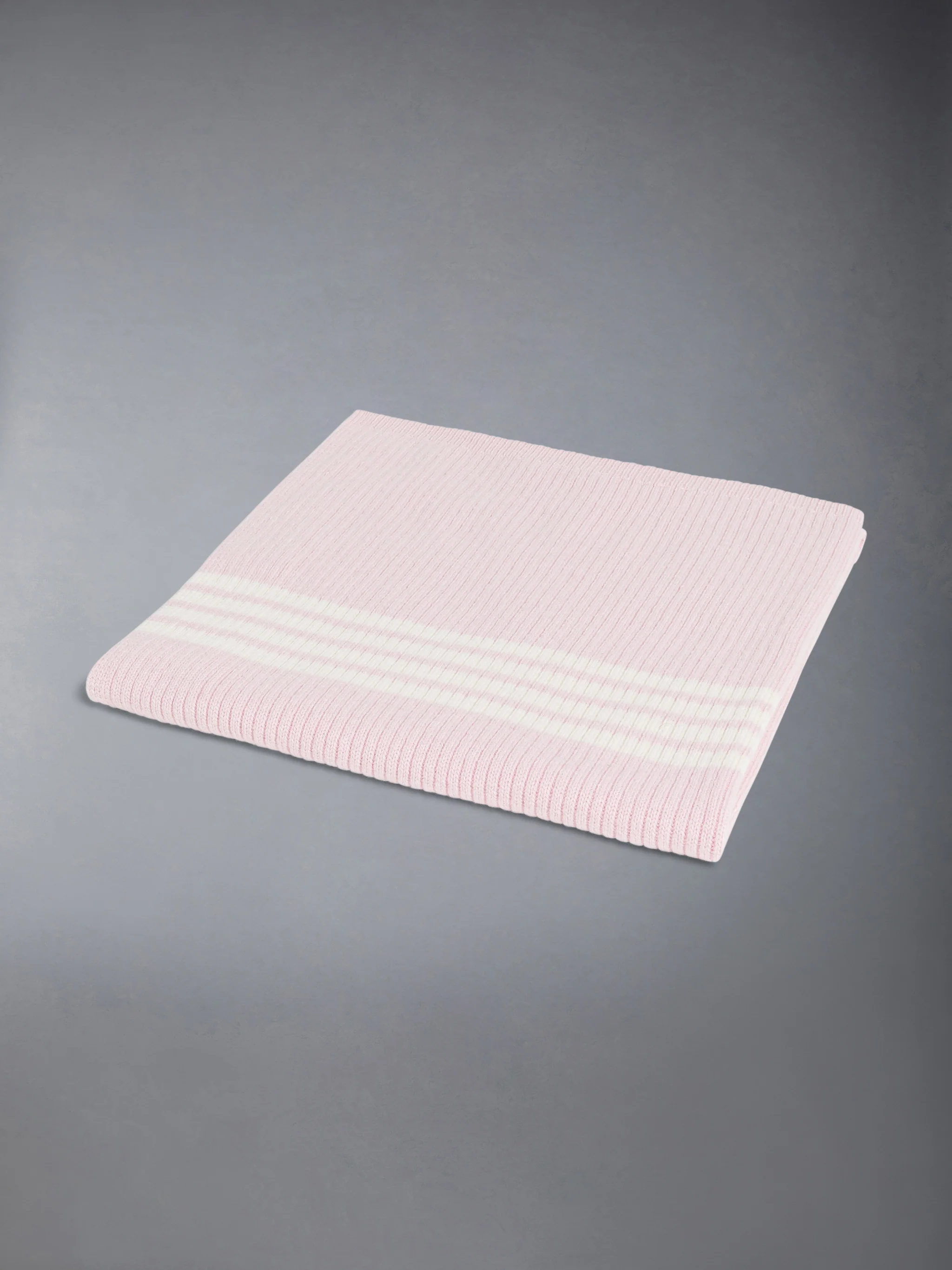WOOL CASHMERE 4-BAR BABY BLANKET - Image 3