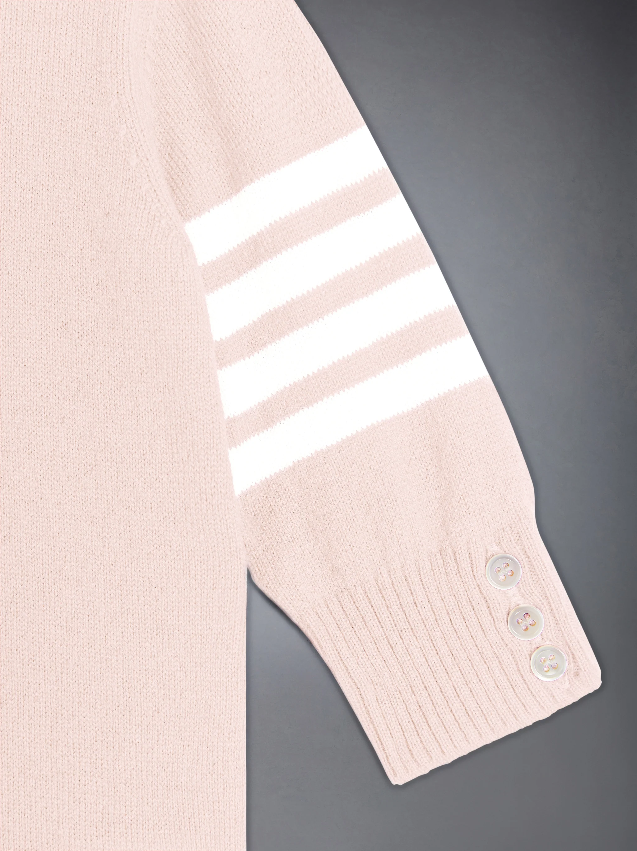 WOOL CASHMERE 4-BAR BABY ONESIE - Image 4