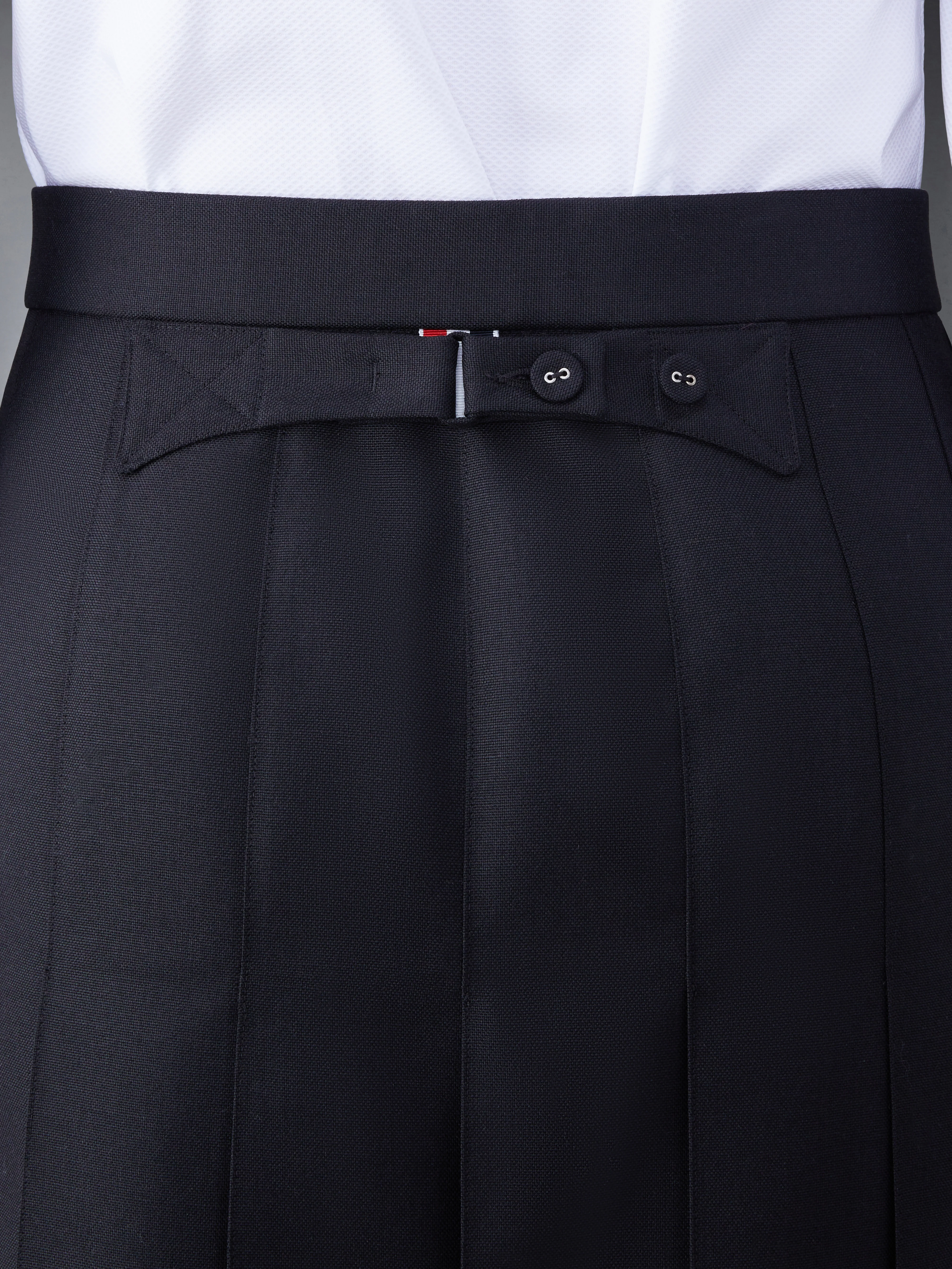 WOOL CLASSIC PLEATED SKIRT - Image 6