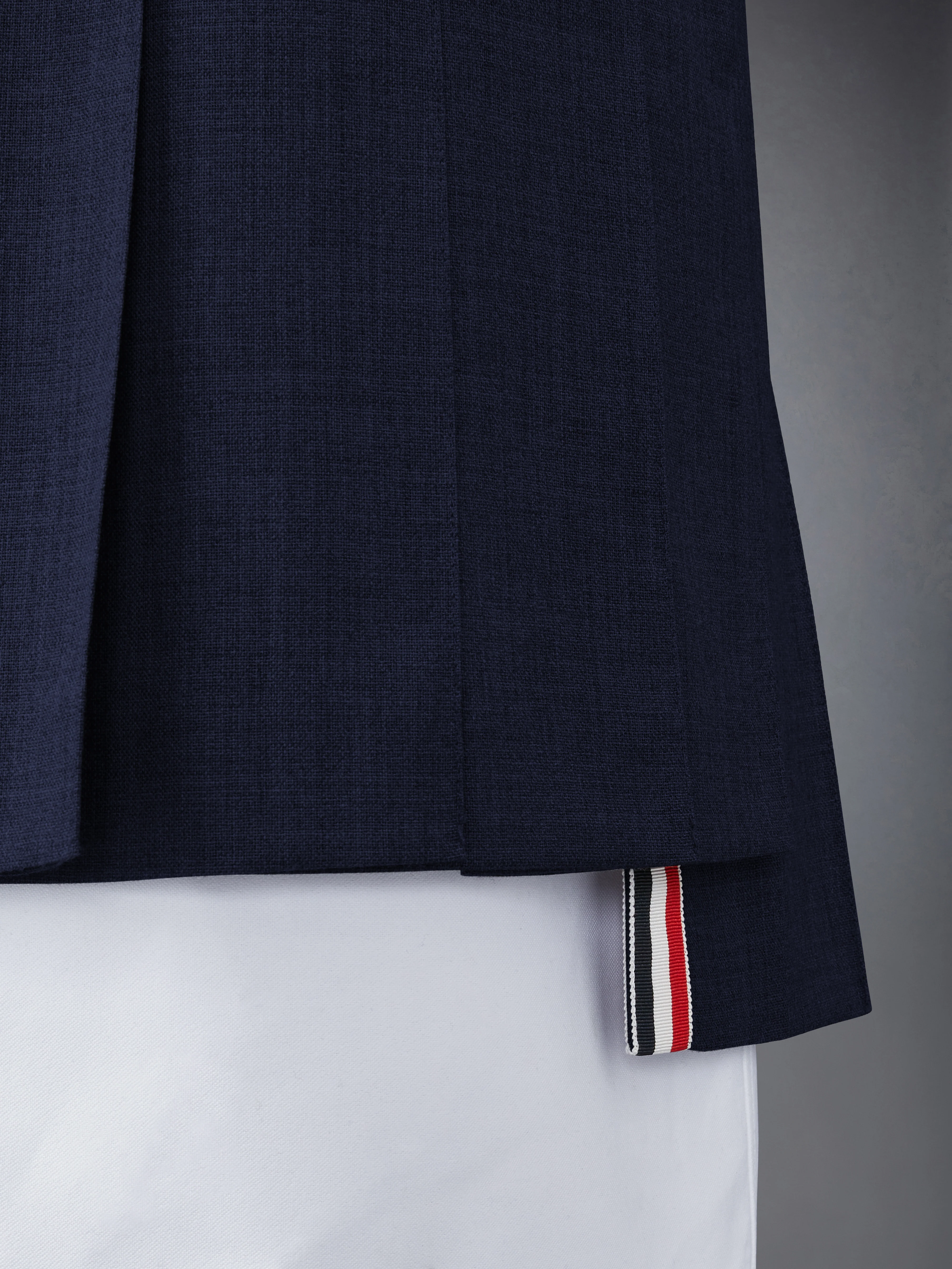 WOOL FRESCO PLEATED MINI SKIRT - Image 5