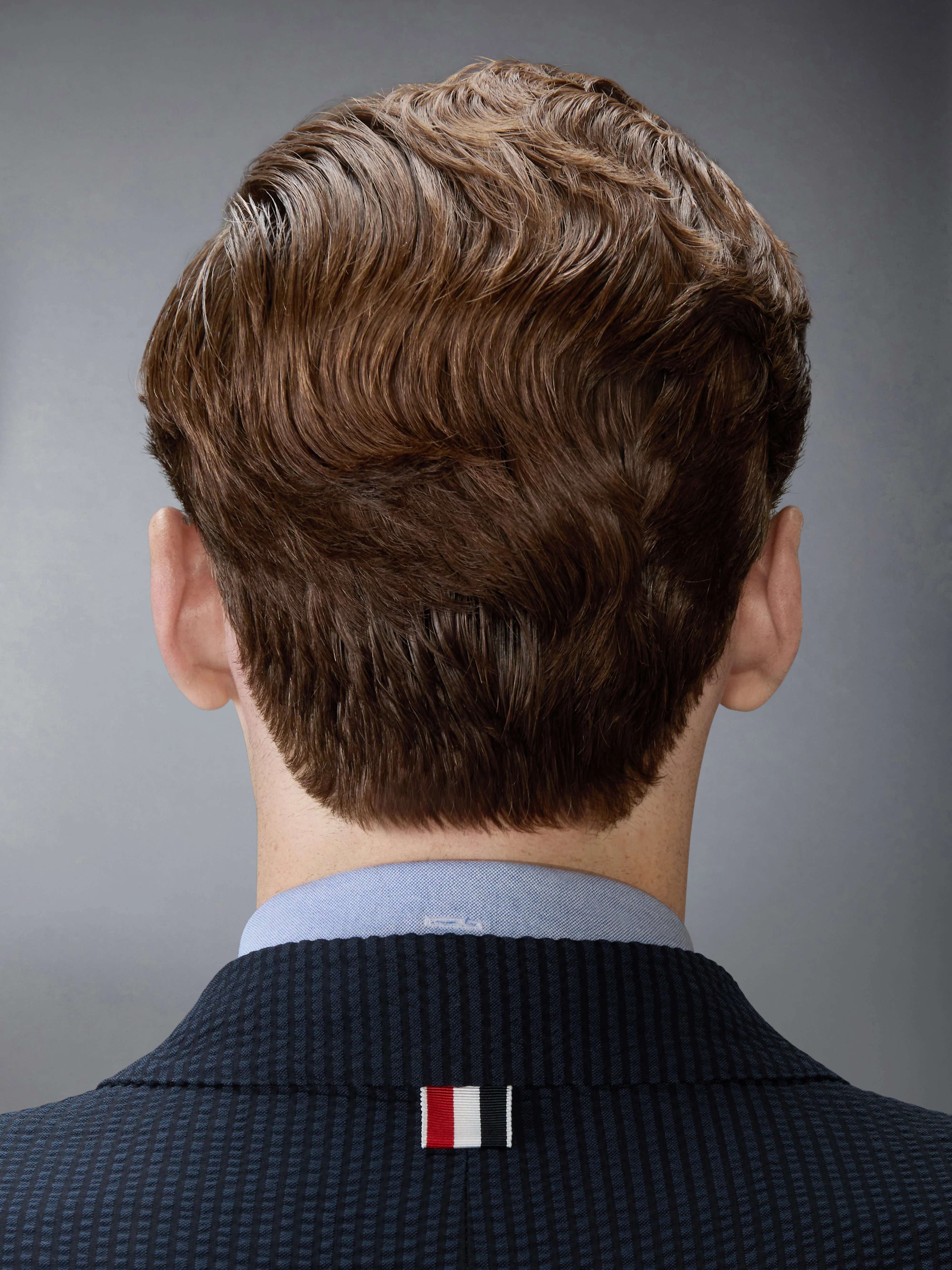 WOOL SEERSUCKER ARMBAND UNCONSTRUCTED SPORTCOAT - Image 5