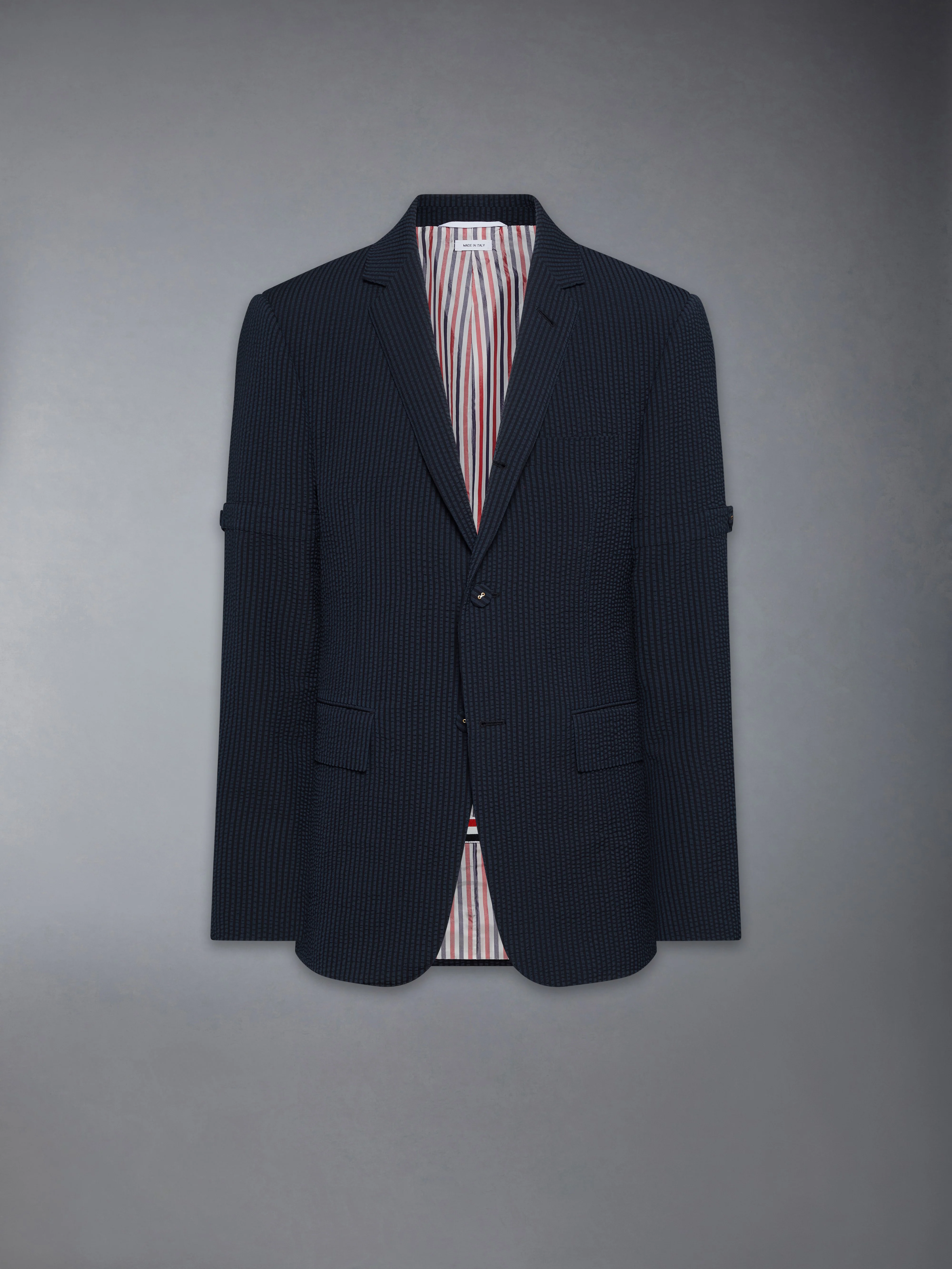 WOOL SEERSUCKER ARMBAND UNCONSTRUCTED SPORTCOAT - Image 6
