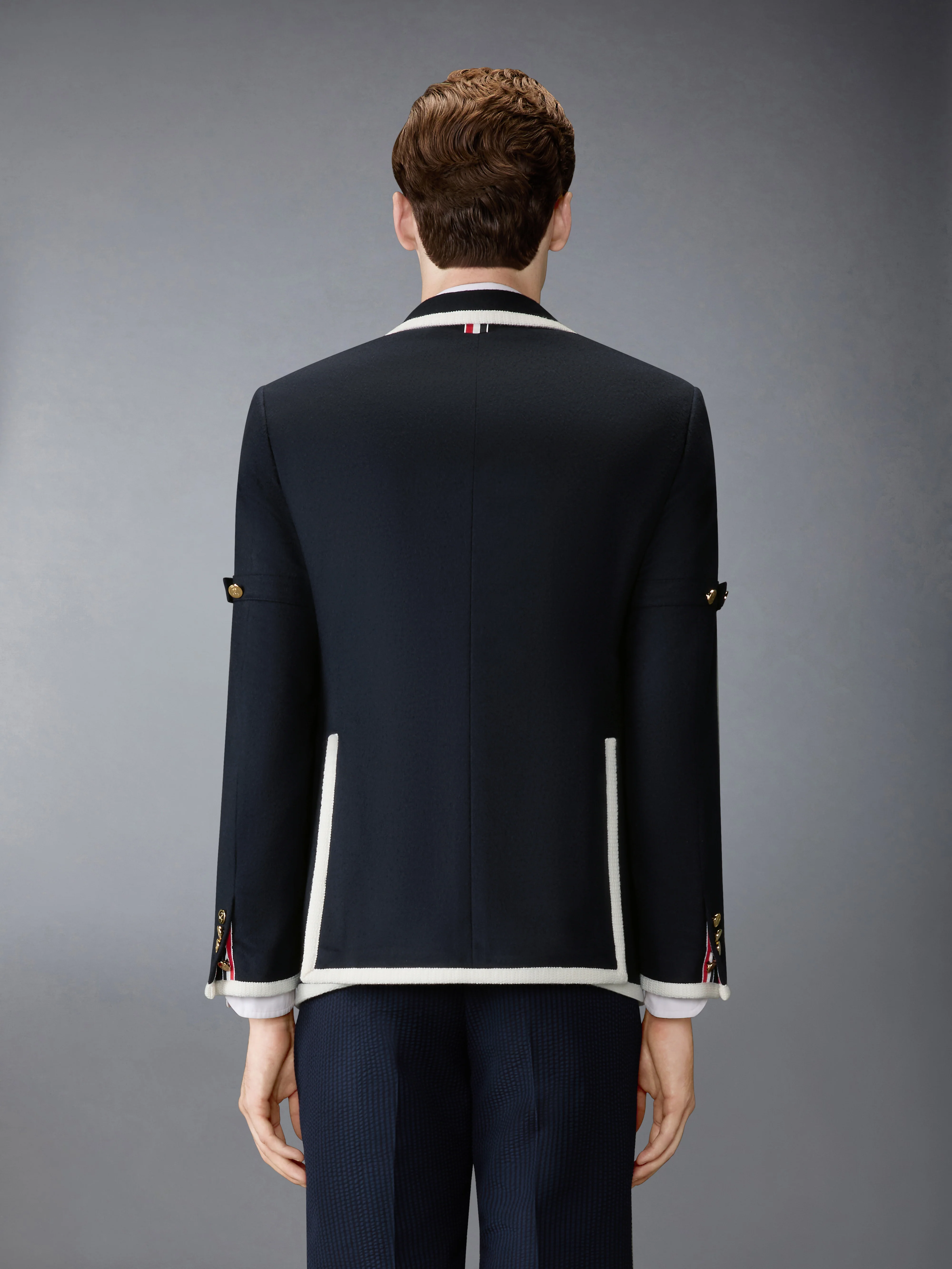 ZIBELINE TENNIS EMBROIDERY ARMBAND SPORTCOAT - Image 2