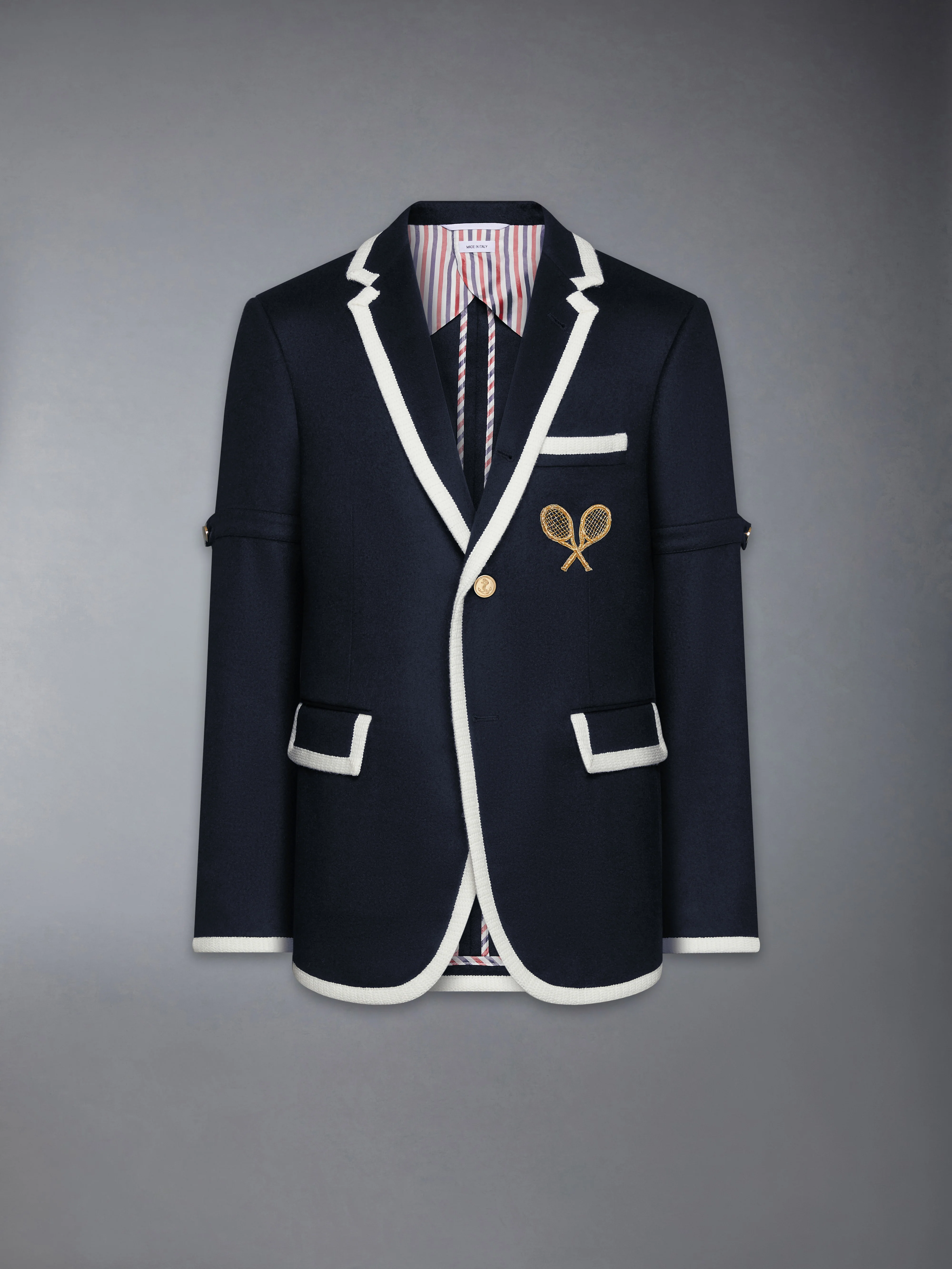 ZIBELINE TENNIS EMBROIDERY ARMBAND SPORTCOAT - Image 6